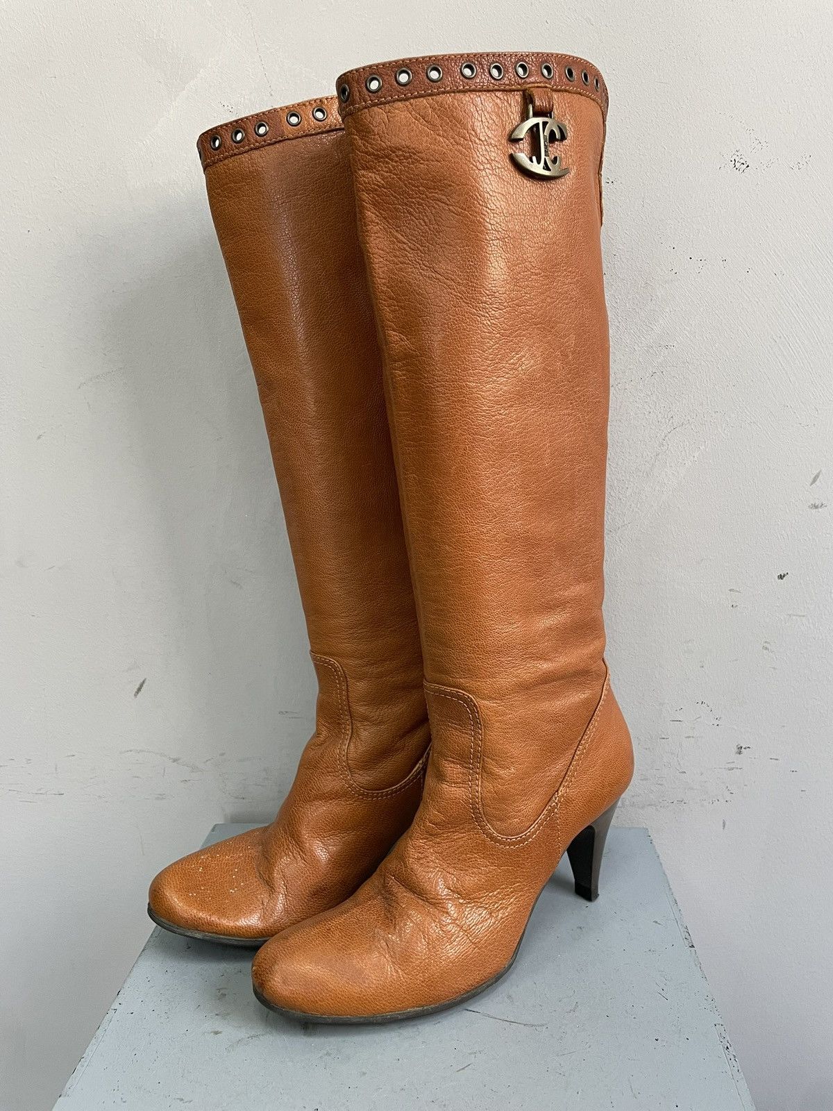 Just Cavalli Just Cavalli y2k boots gothic opium y2k fashion style Size US 6 / IT 36 - 1 Thumbnail