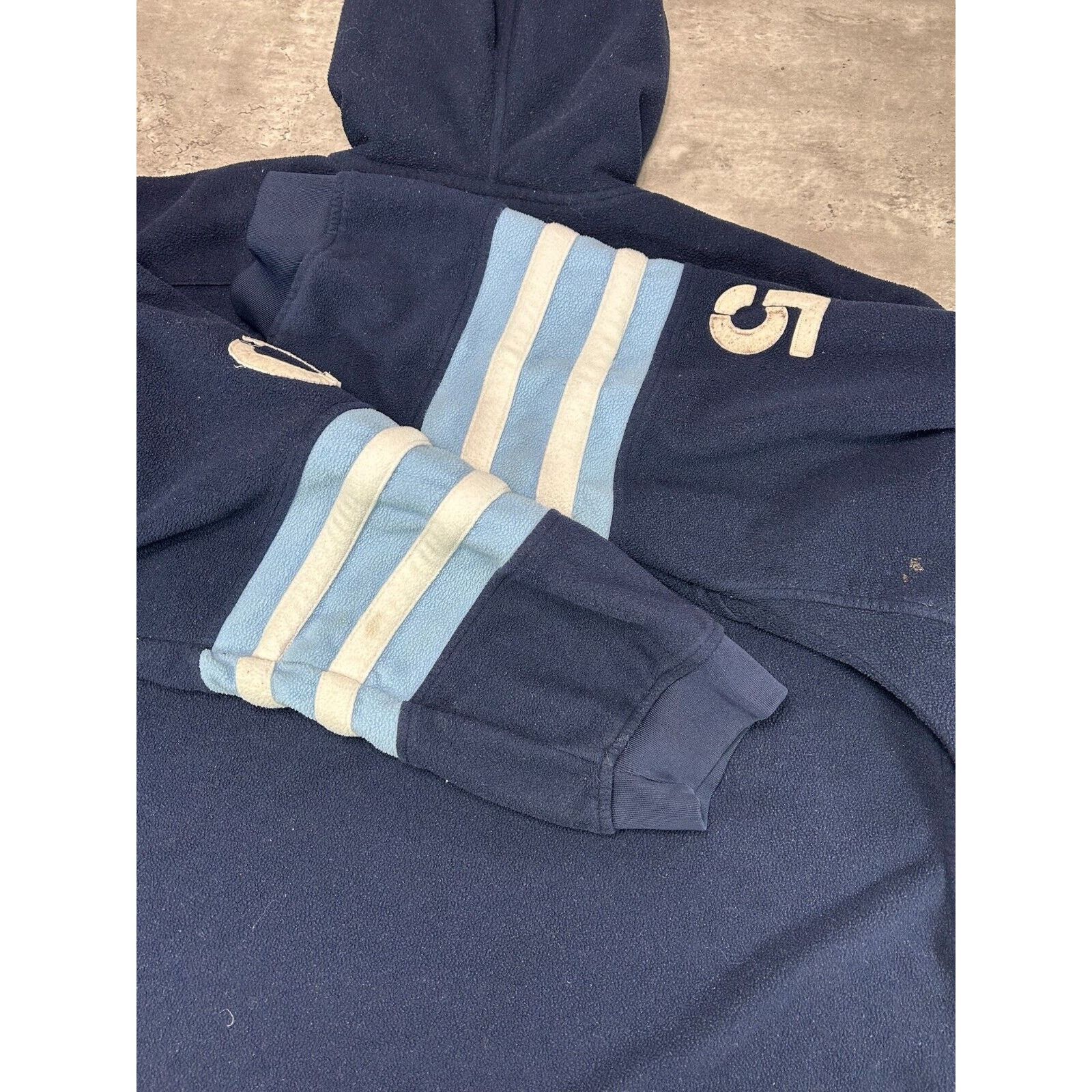 Fubu Vintage Y2K FUBU Hooded Fleece Sweatshirt Size 2XL Blue Size US XXL / EU 58 / 5 - 11 Thumbnail