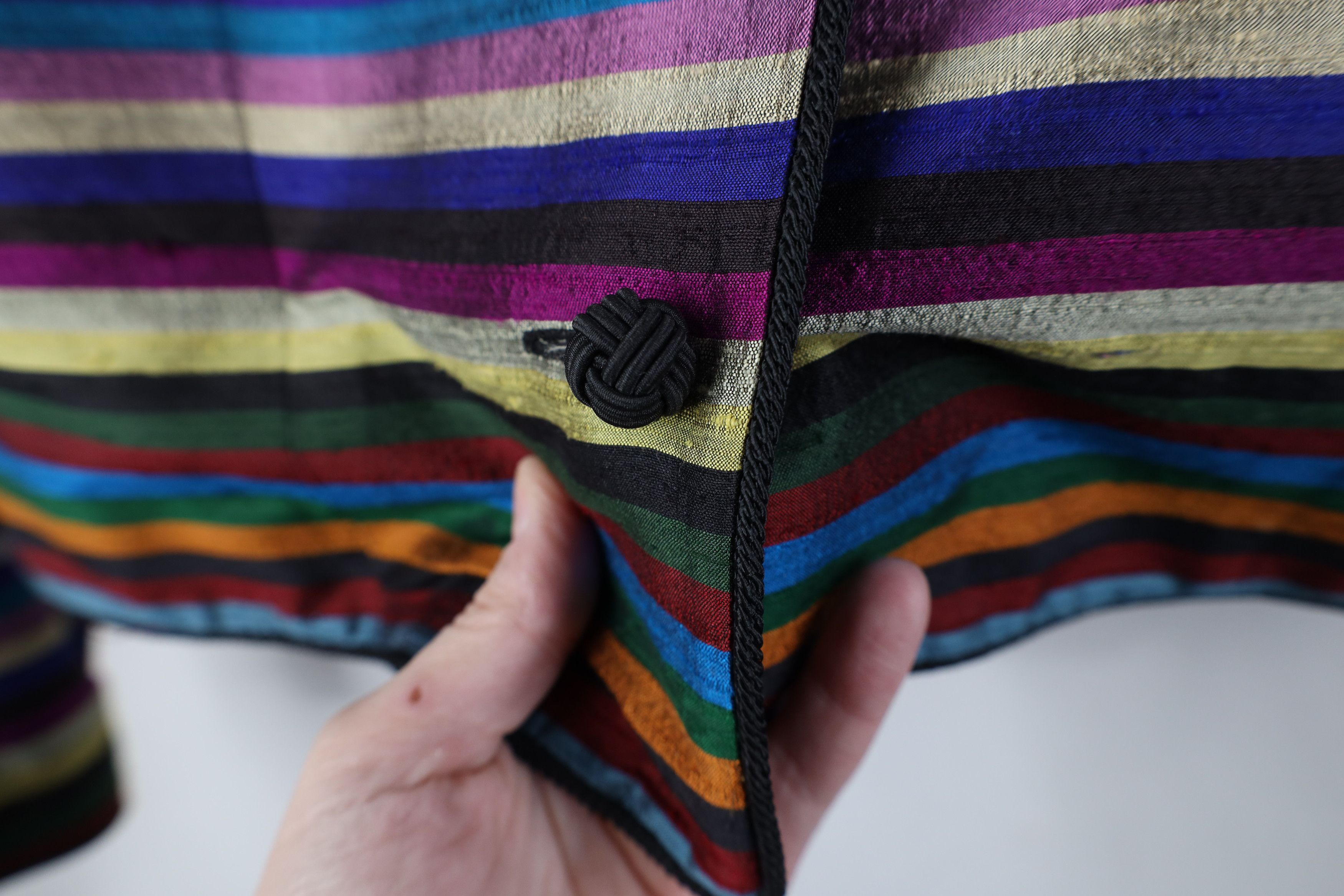 Vintage Vintage 90s Streetwear Striped Suit Coat Blazer Jacket Size L / US 10 / IT 46 - 6 Thumbnail