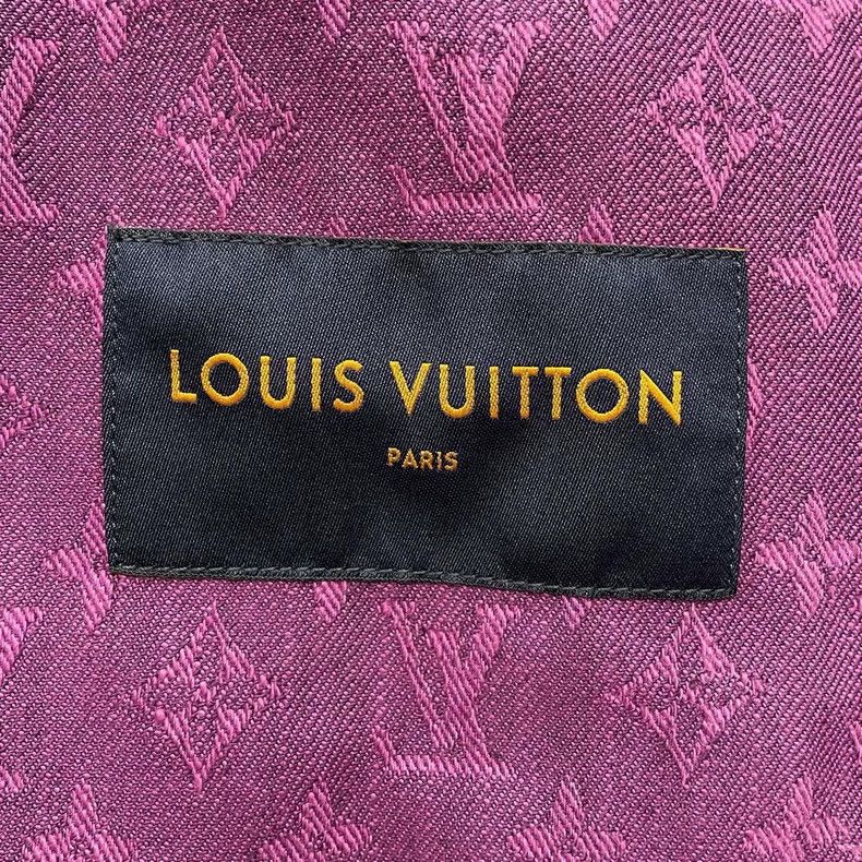 Louis Vuitton Louis Vuitton Purple Denim Jacket Size US M / EU 48-50 / 2 - 5 Thumbnail