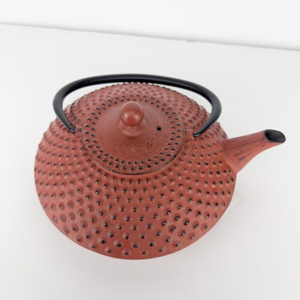 Other Japanese Red Bumpy Tea Kettle Rust Red Teapot With Infuser Size ONE SIZE - 5 Thumbnail