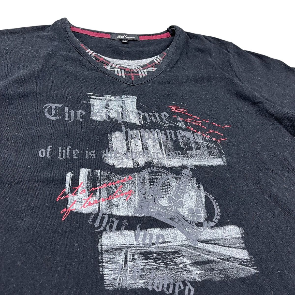 If Six Was Nine × Le Grande Bleu (L.G.B.) × Seditionaries Y2K Mind Games Poem Punk Grunge Gothic Tshirt Ifsixwasnine Size US L / EU 52-54 / 3 - 3 Thumbnail