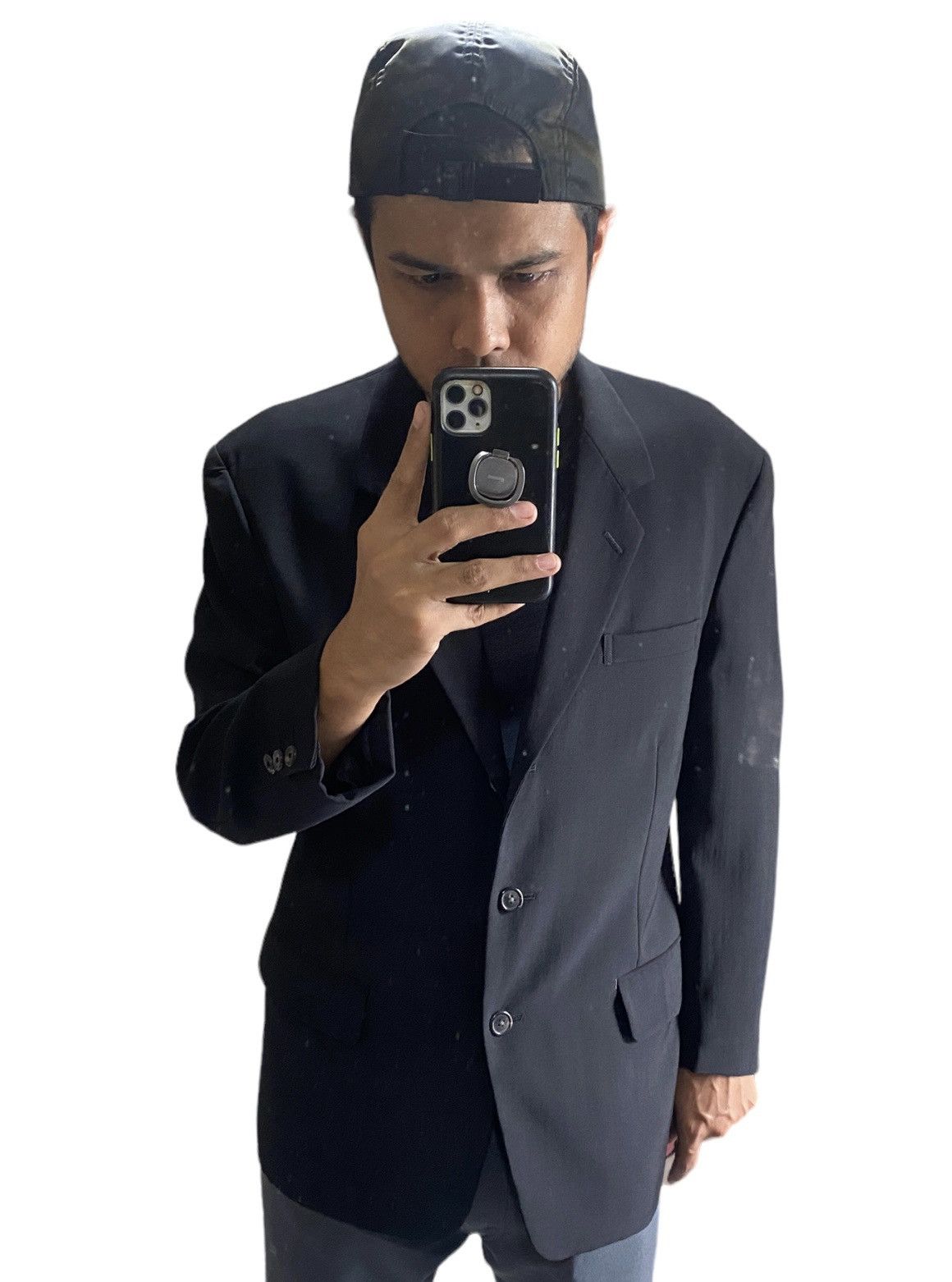 Y's for Men × Yohji Yamamoto Vintage Ys For Men Jacket Yohji Yamamoto Jacket S Fit to M Size US M / EU 48-50 / 2 - 11 Thumbnail