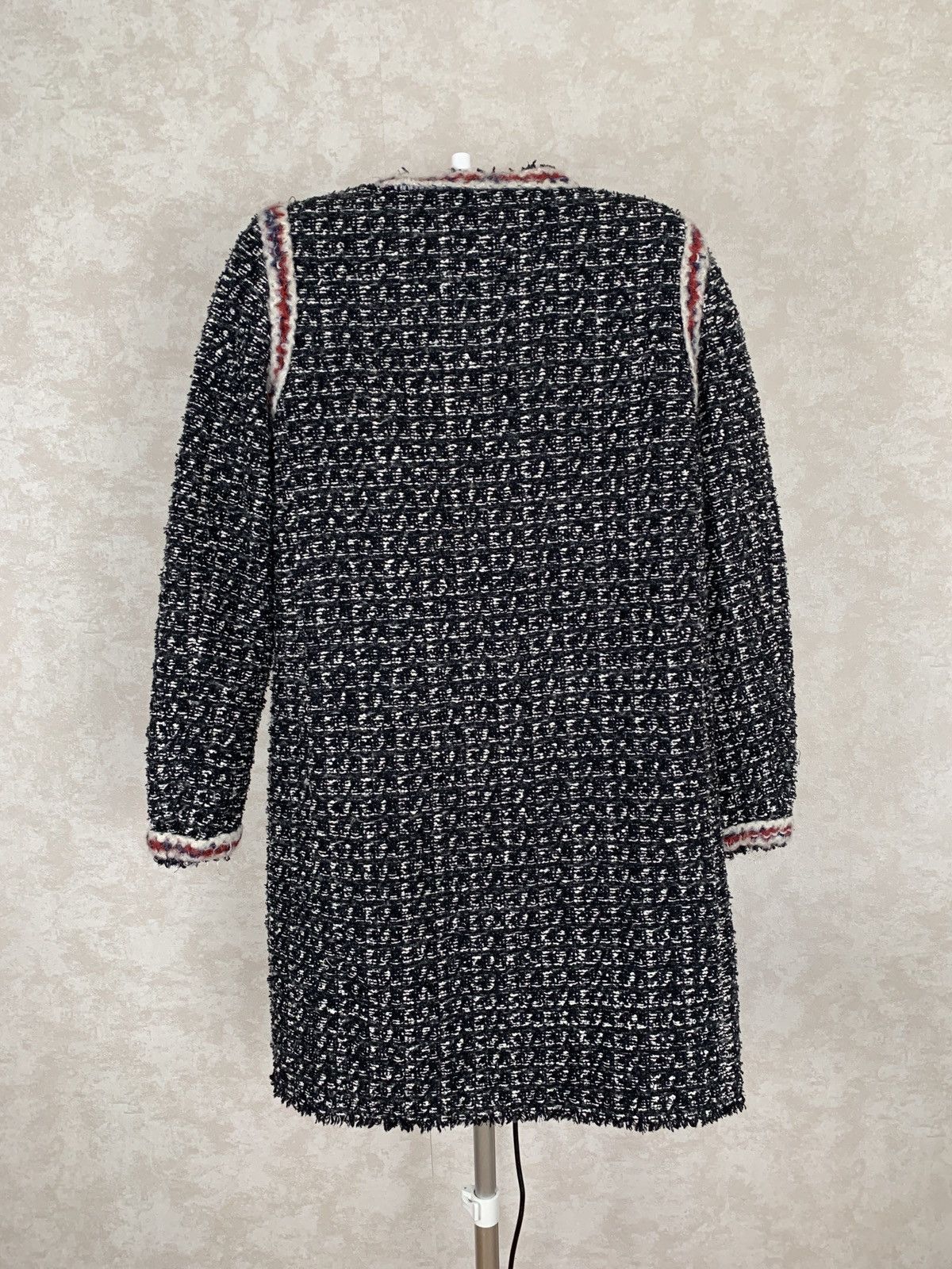 Moncler Moncler Gamme Rouge Tweed Coat like Chanel Size XS / US 0-2 / IT 36-38 - 2 Thumbnail