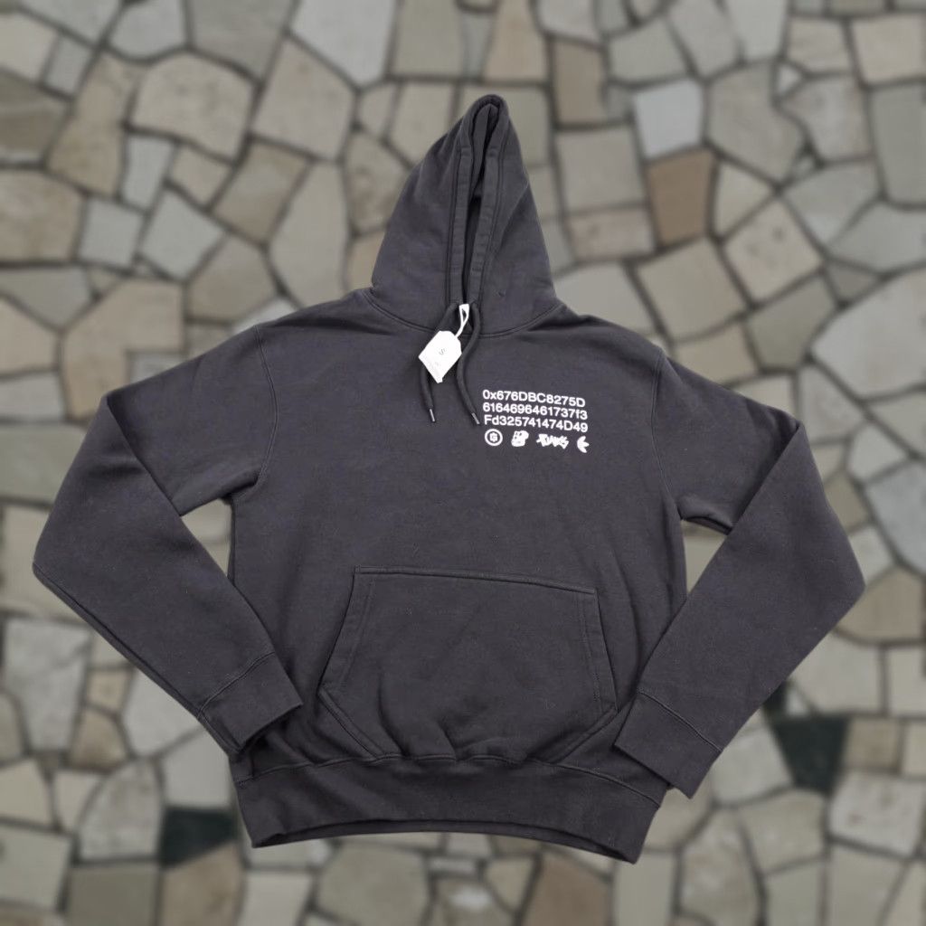 Adidas Adidas BAYC Punks Hoodie Mens Small Black Graphic Print Pocketed Hooded Sweatshirt Size US S / EU 44-46 / 1 - 1 Thumbnail