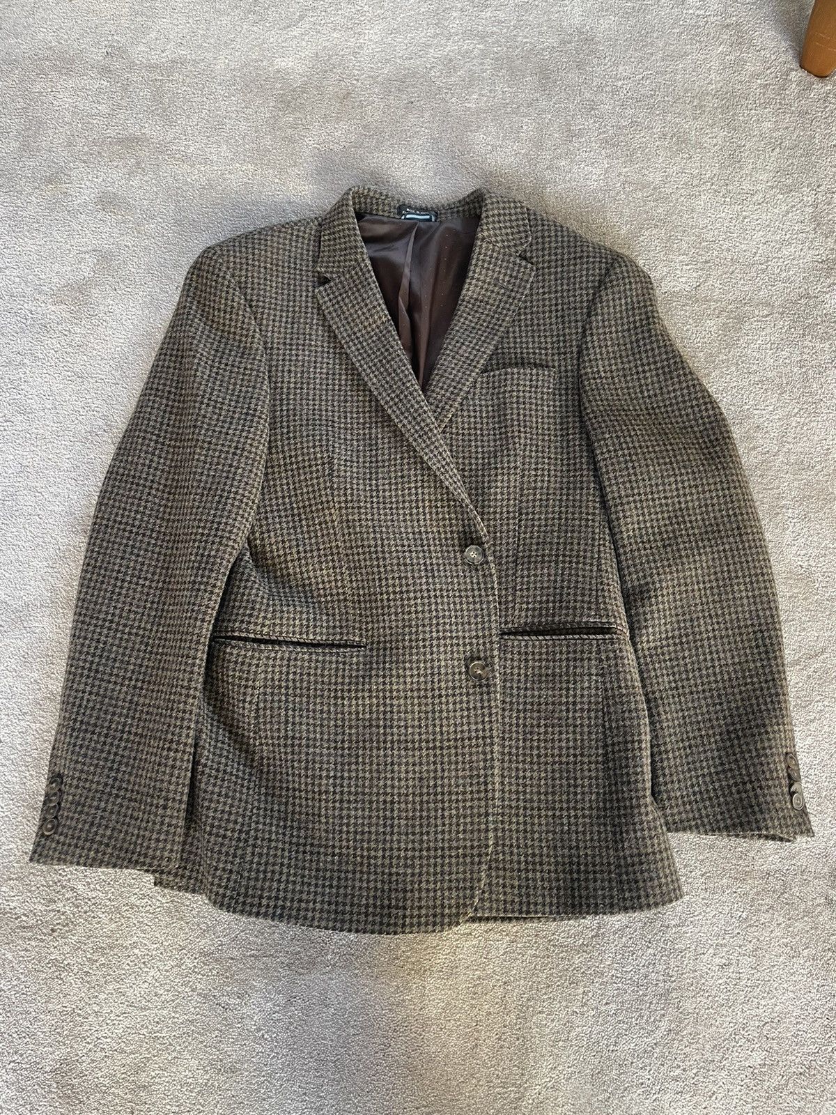 Tommy Hilfiger Tommy Hilfiger herringbone blazer jacket Size 42R - 1 Thumbnail