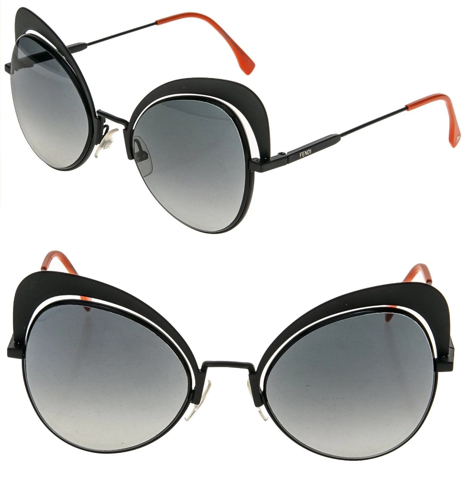 Fendi FENDI EYESHINE 0247 FF0247S Matte Black Fashion  display picture 3