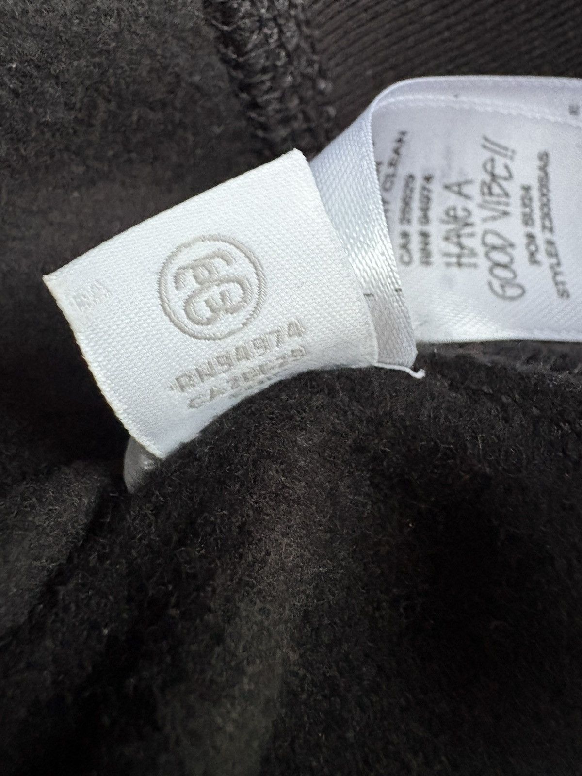 Stussy BLACK STUSSY CREWNECK *WORN ONCE* Size US L / EU 52-54 / 3 - 5 Thumbnail