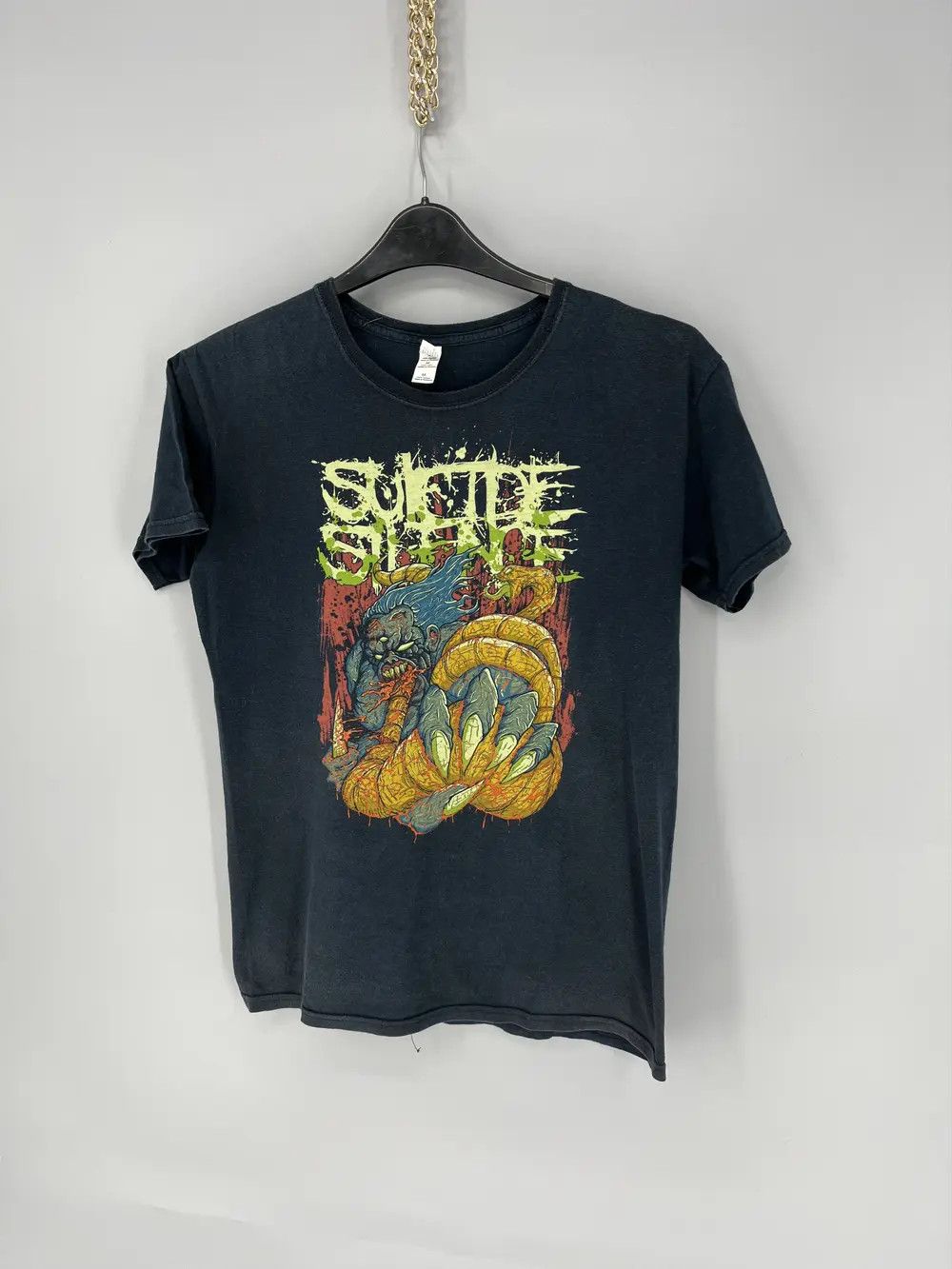 Band Tees Vintage Y2K Suicide Silence Vintage Rock Band Tee Size US S / EU 44-46 / 1 - 3 Thumbnail