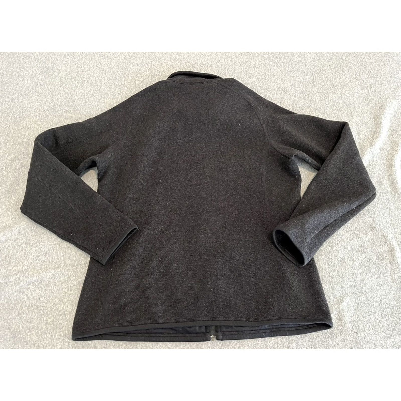 Patagonia Patagonia Dark Gray Full Zip Jacket Fleece Large Women Jacket Gray Full Zip Patagonia Dark Gray Women L Size Size L / US 10 / IT 46 - 6 Thumbnail