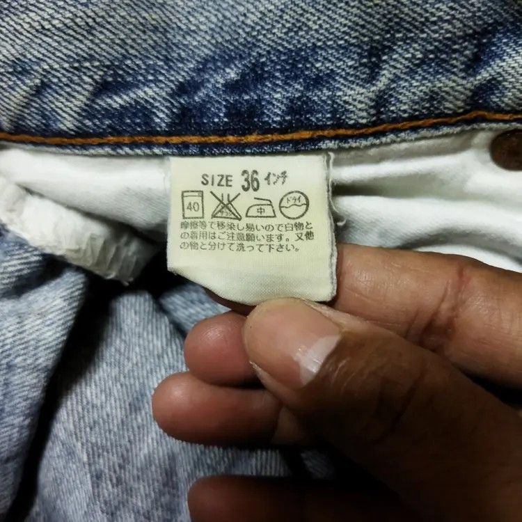 Levi's × Vintage LEVIS 503 DISTRESSED BLUE JEANS PANTS Size US 36 / EU 52 - 11 Thumbnail