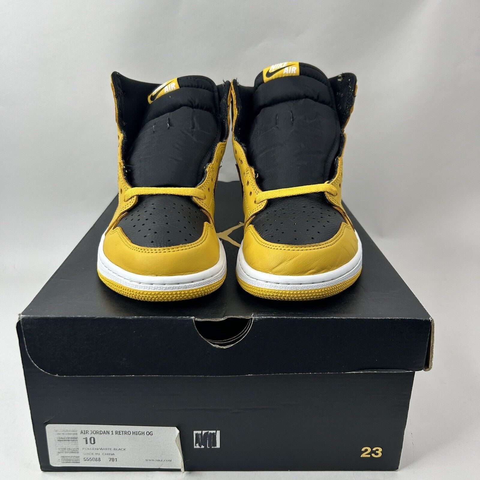 Jordan Brand Nike Shoes Air Jordan 1 Retro High OG “Pollen” 555088-701 Size US 10 / EU 43 - 2 Thumbnail