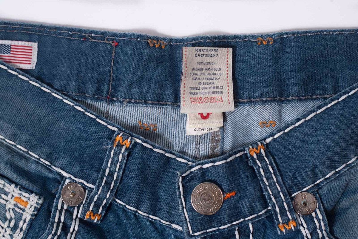 True Religion Vintage True Religion Jackson Denim Jeans Size US 34 / EU 50 - 4 Thumbnail