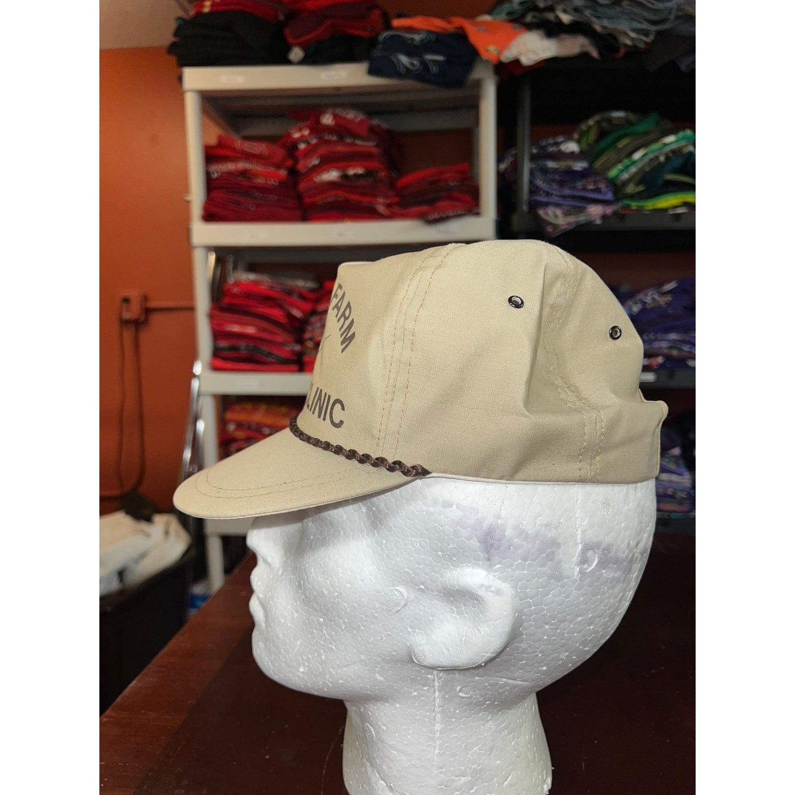 Vintage Vintage Horse Hat Alpha Rarm Equine Clinic Roper Cap VTG Size ONE SIZE - 3 Thumbnail