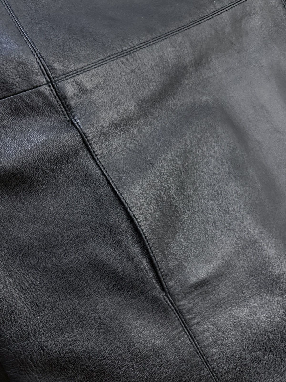 Hussein Chalayan Hussein Chalayan - Early 00’s Genuine Leather Dress Size M / US 6-8 / IT 42-44 - 2 Thumbnail