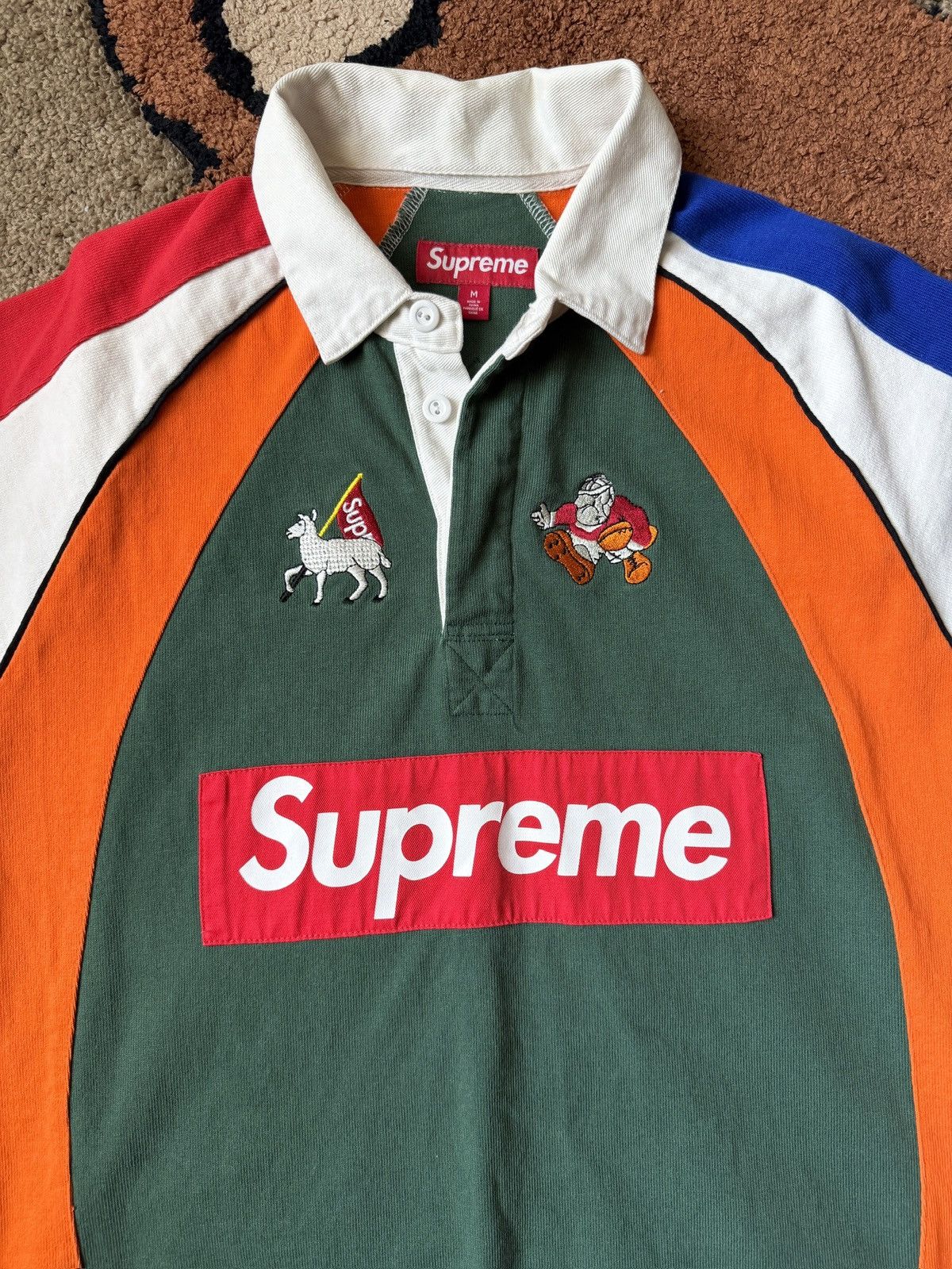 Supreme Supreme Short-Sleeve Rugby 'Multicolor' Size US M / EU 48-50 / 2 - 2 Thumbnail