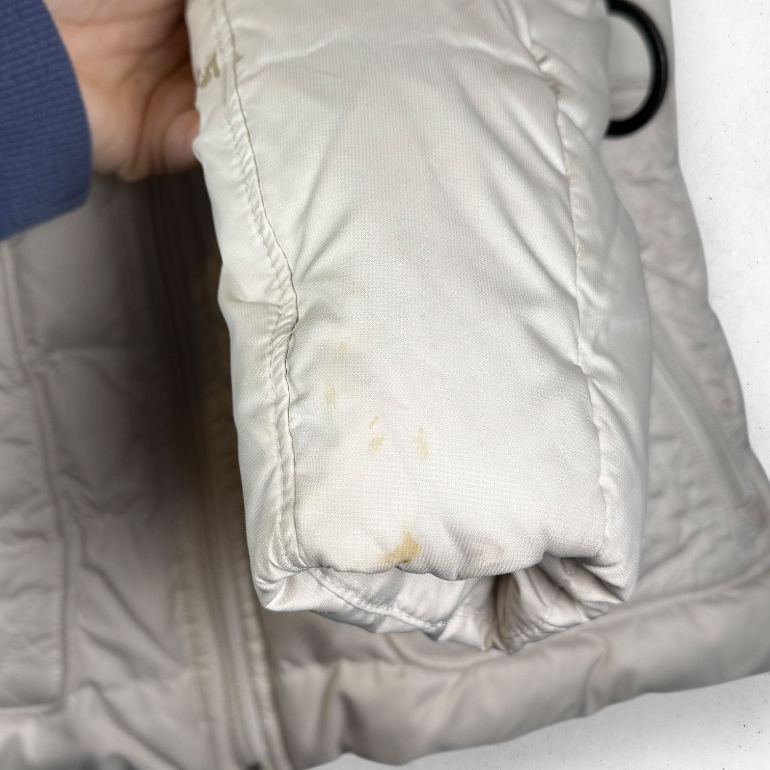 The North Face The North Face Women's Size XS Beige Nuptse Jacket Puffer Size XS / US 0-2 / IT 36-38 - 11 Thumbnail
