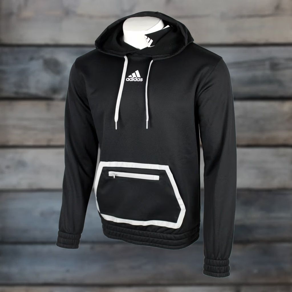 Adidas Adidas HI2905 Men's Team Issue Pullover Hoodie Sweatshirt M Medium Black Size US M / EU 48-50 / 2 - 1 Thumbnail