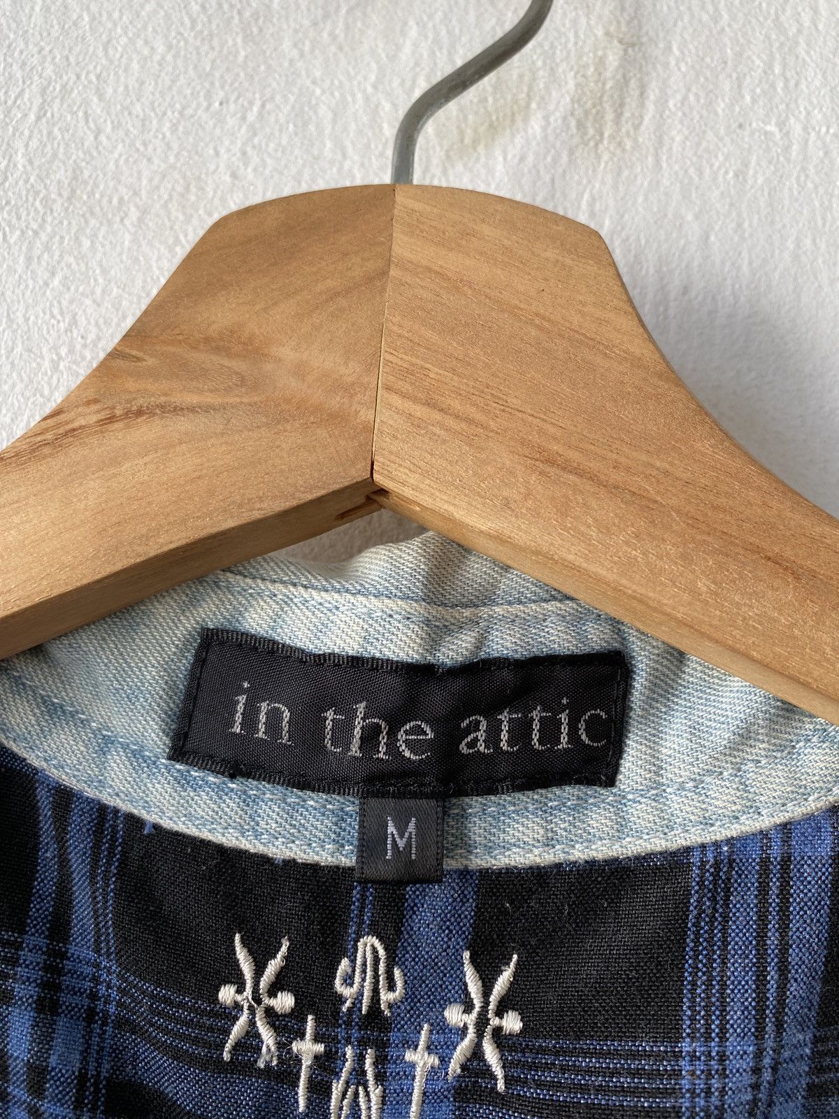 In The Attic × Seditionaries In The Attic Sublimation Skull Distressed Button Shirt Size US M / EU 48-50 / 2 - 16 Thumbnail