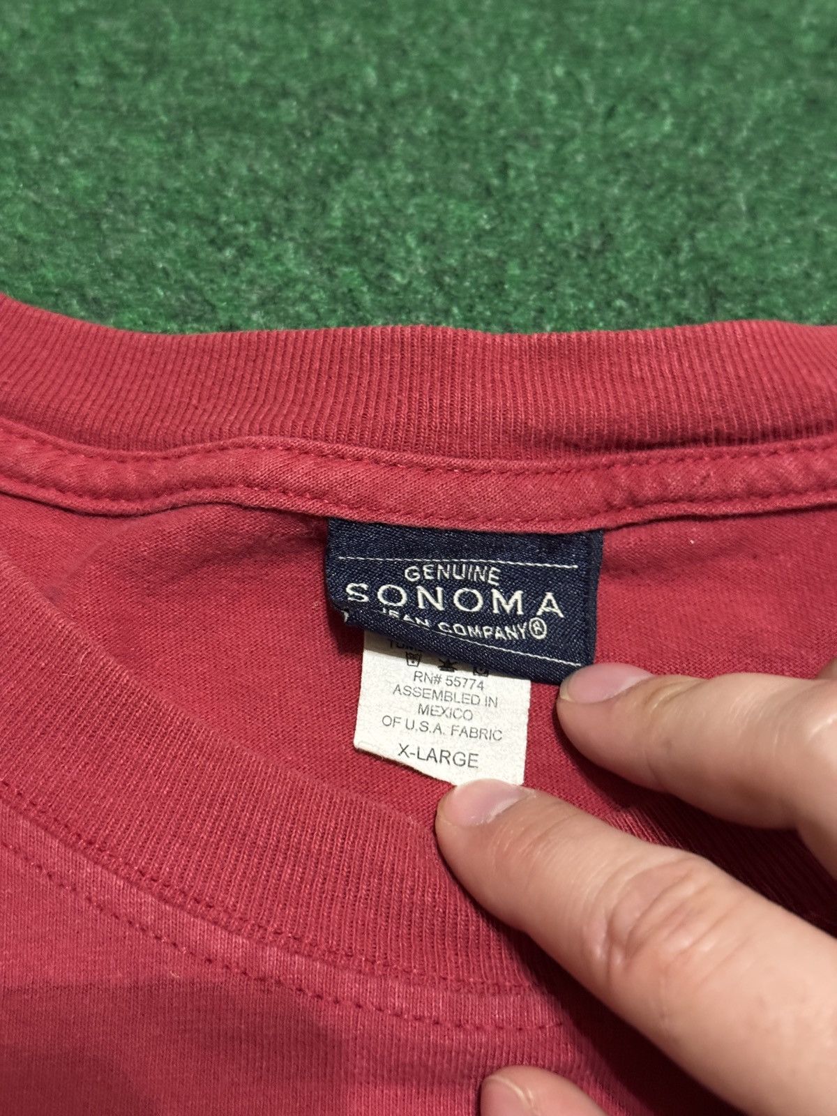 Sonoma Y2K Dragon Flame Print Grunge Jnco XL Long Sleeve T Shirt Size US XL / EU 56 / 4 - 3 Thumbnail
