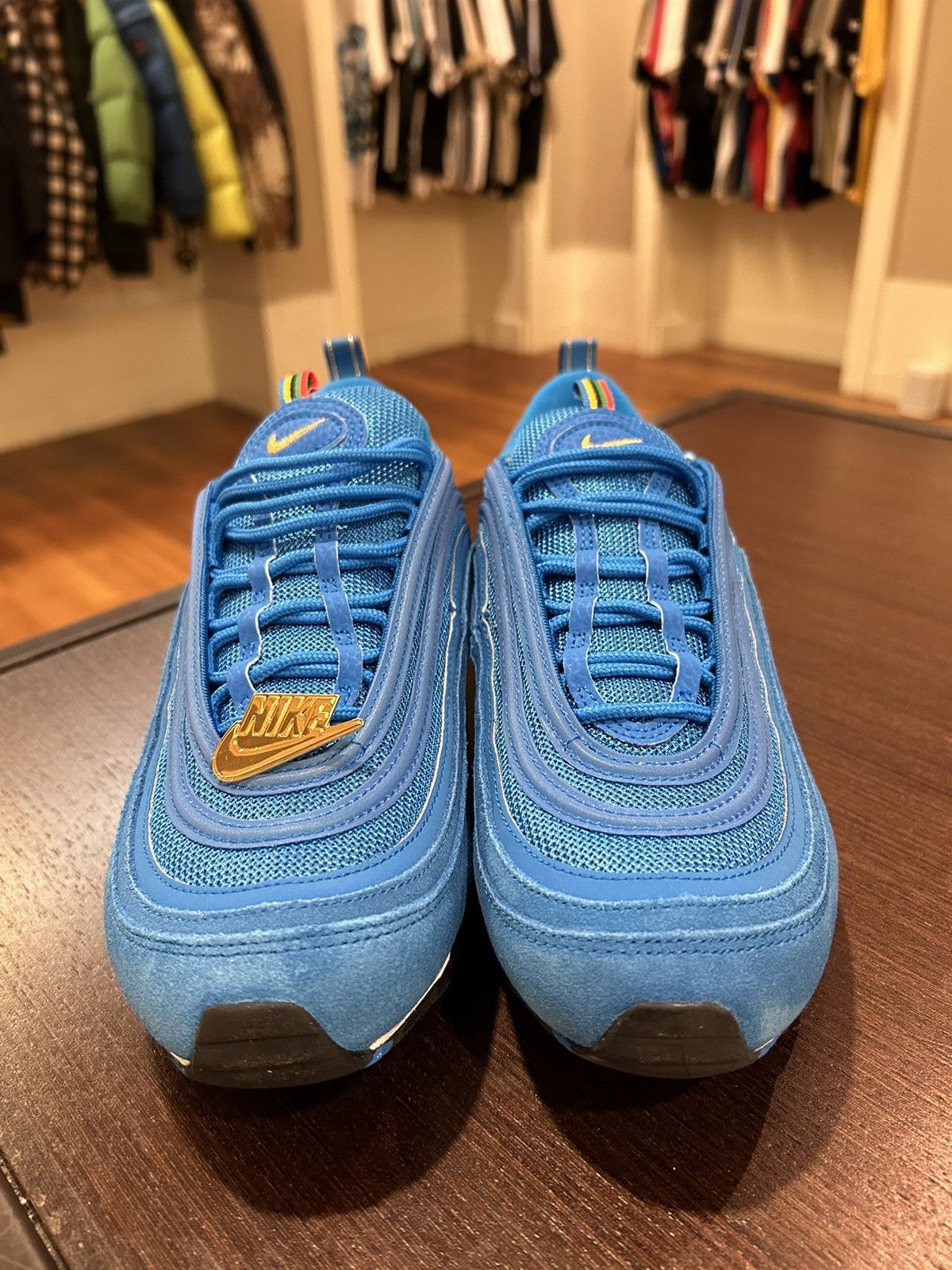 Nike Nike Air Max 97 Olympic Rings Pack Blue Size US 8.5 / EU 41-42 - 5 Thumbnail