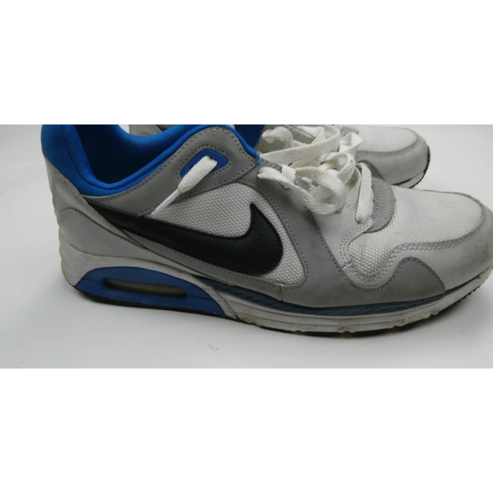 Nike Nike Air Max Trax Shoes, Lunarlon, 11.5, 620990, white/blue Size US 11.5 / EU 44-45 - 5 Thumbnail