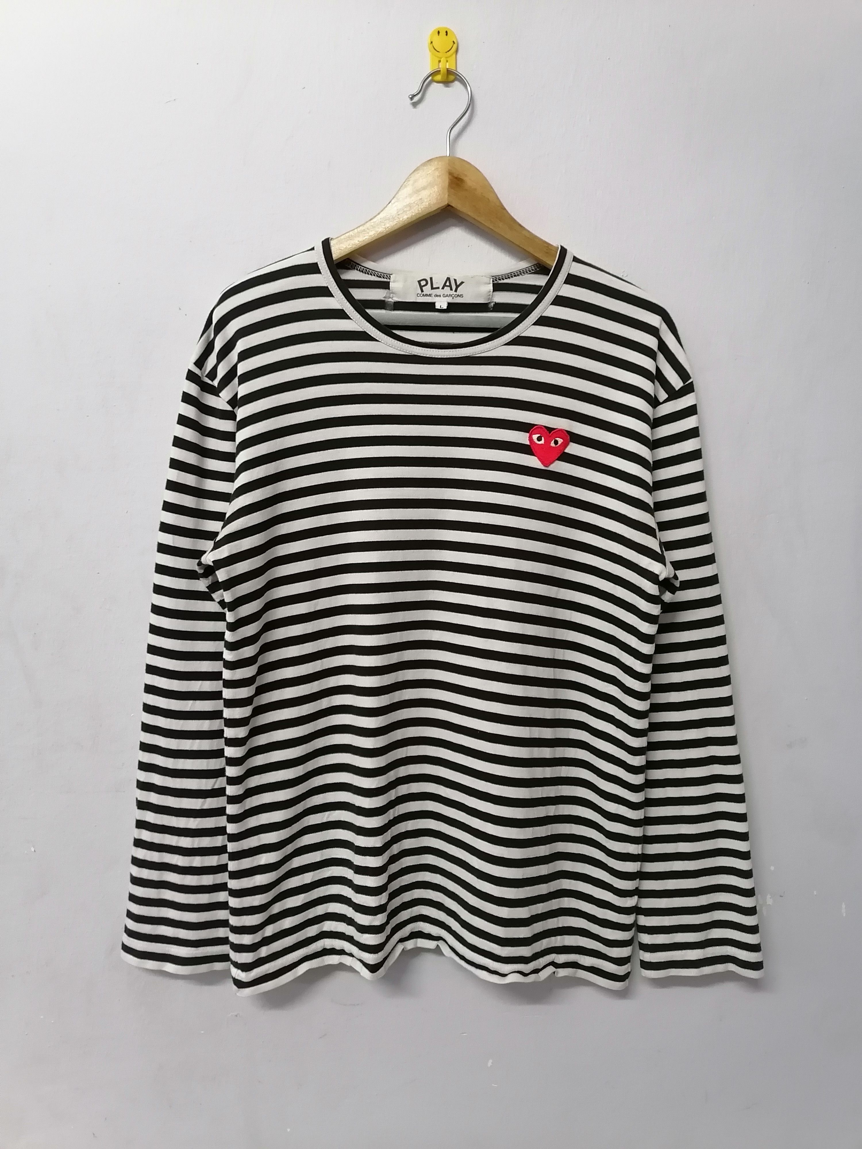 Comme des Garcons PLAY × Designer Cdg Play Stripe ICONIC Kurt