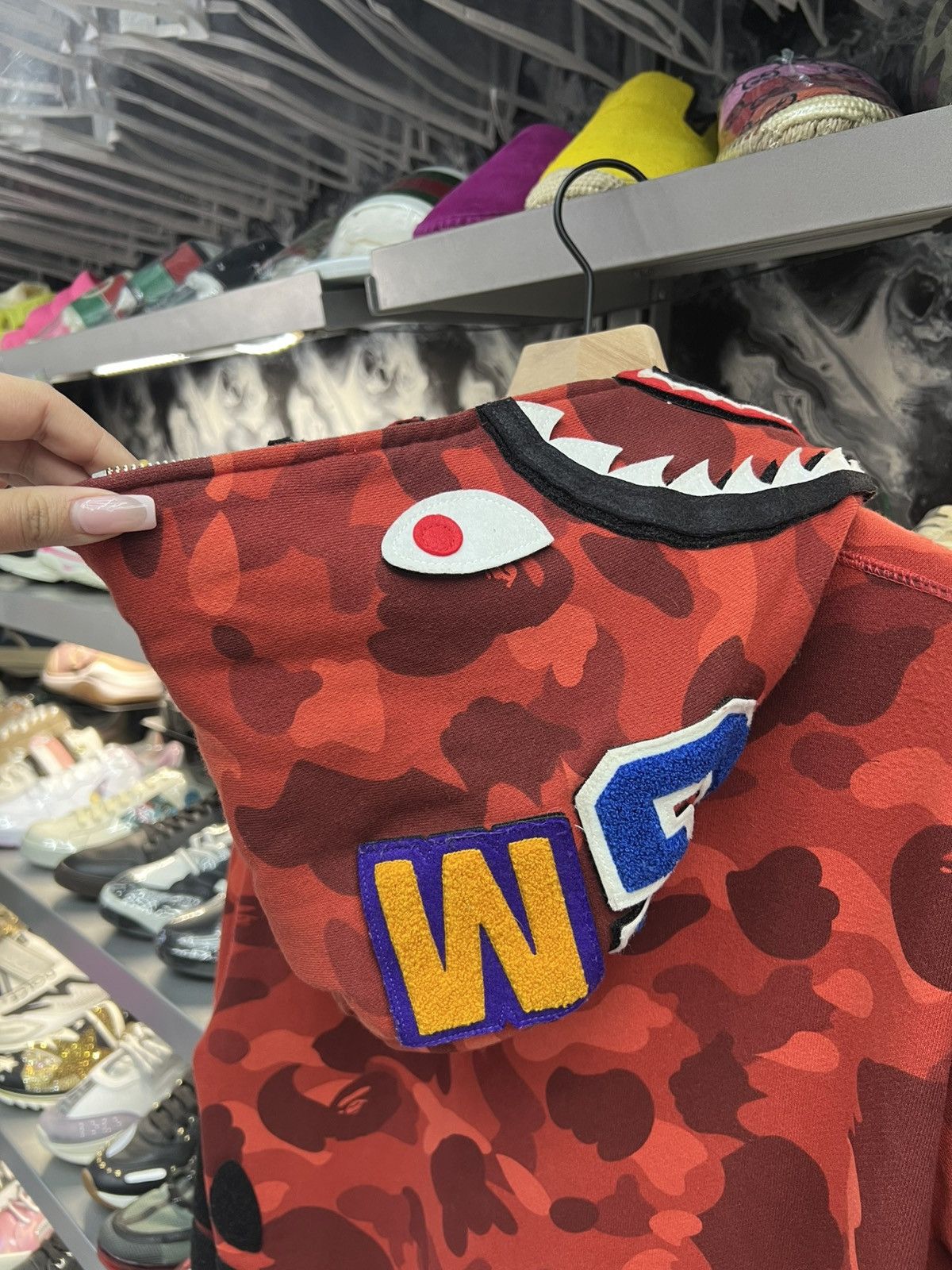 Bape Bape Full Shark Zipper Size US L / EU 52-54 / 3 - 9 Thumbnail
