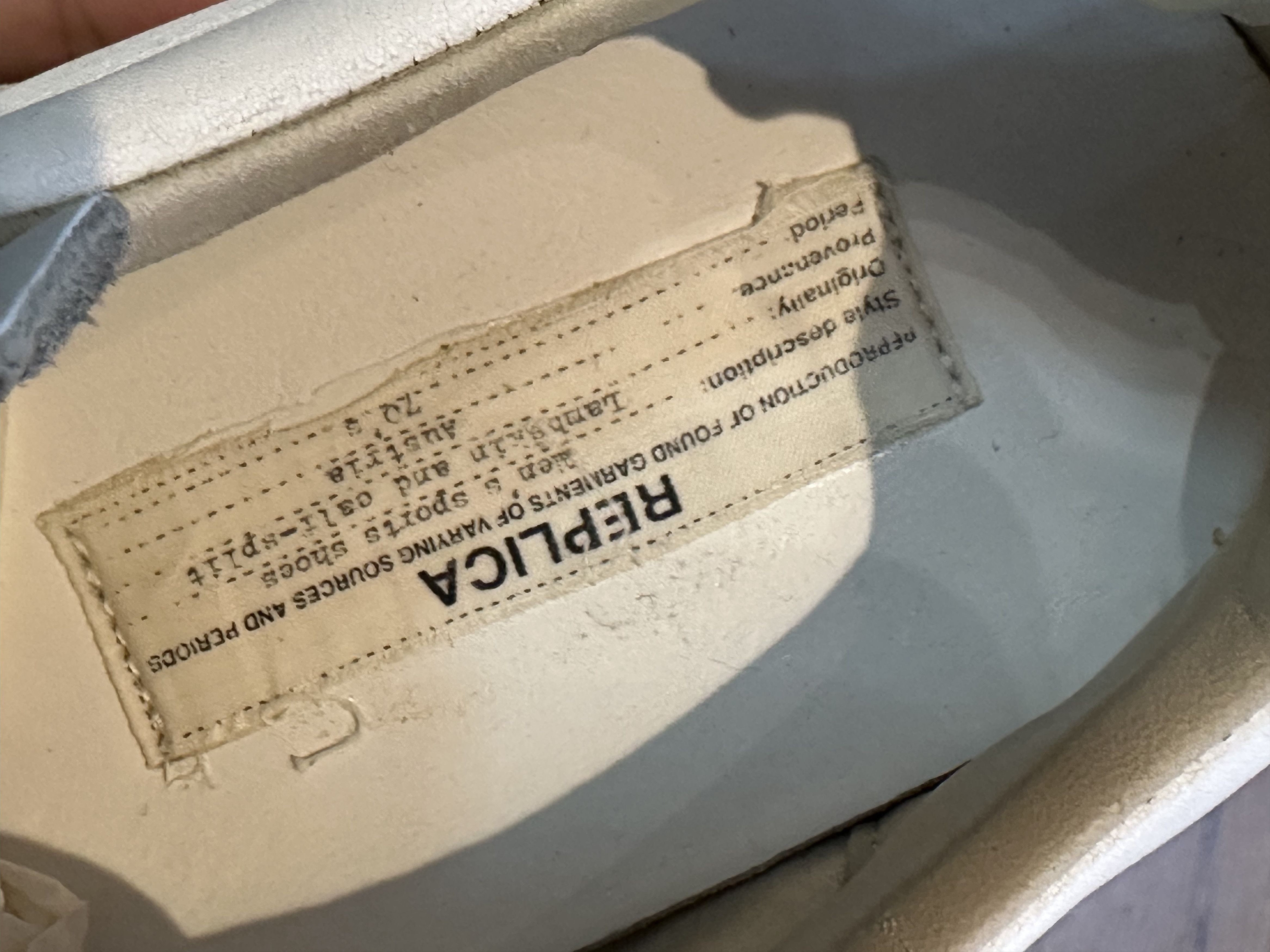 Maison Margiela Maison Margiela Replica Low Sneaker Size US 10.5 / EU 43-44 - 10 Thumbnail
