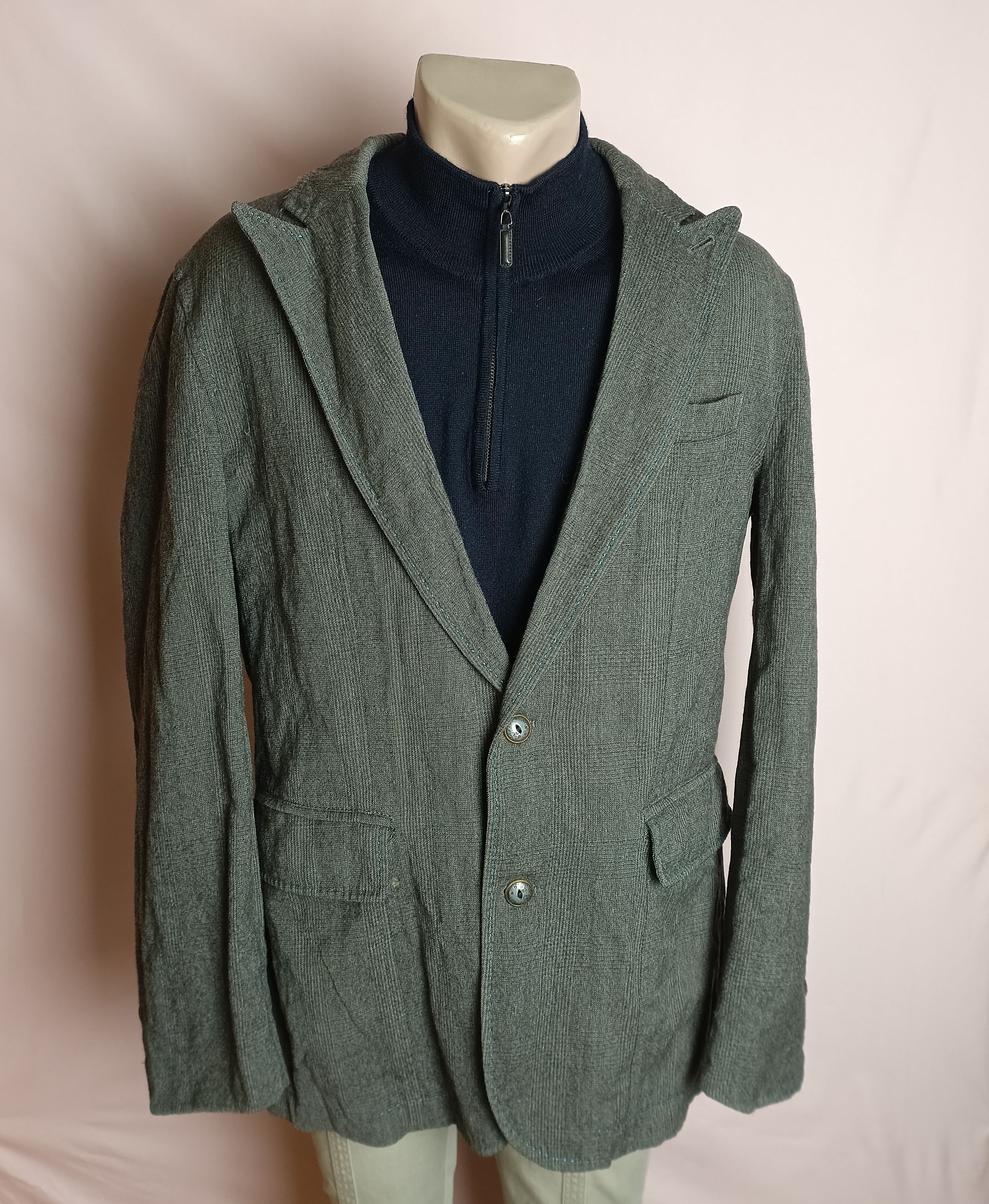 Hugo Boss Hugo Boss Limited Edition Handcrafted Wool Blazer EU 50 Size 40R - 1 Thumbnail