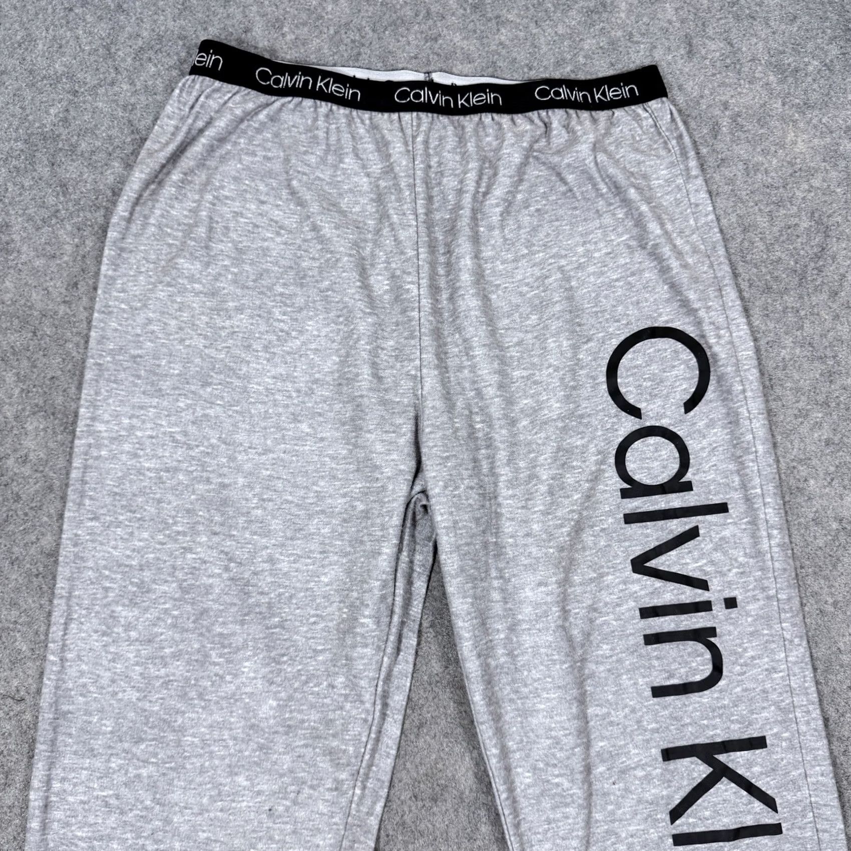 Calvin Klein Calvin Klein Stretch Pajama Pants Men’s Size Large Heather Gray Size US 33 - 2 Thumbnail