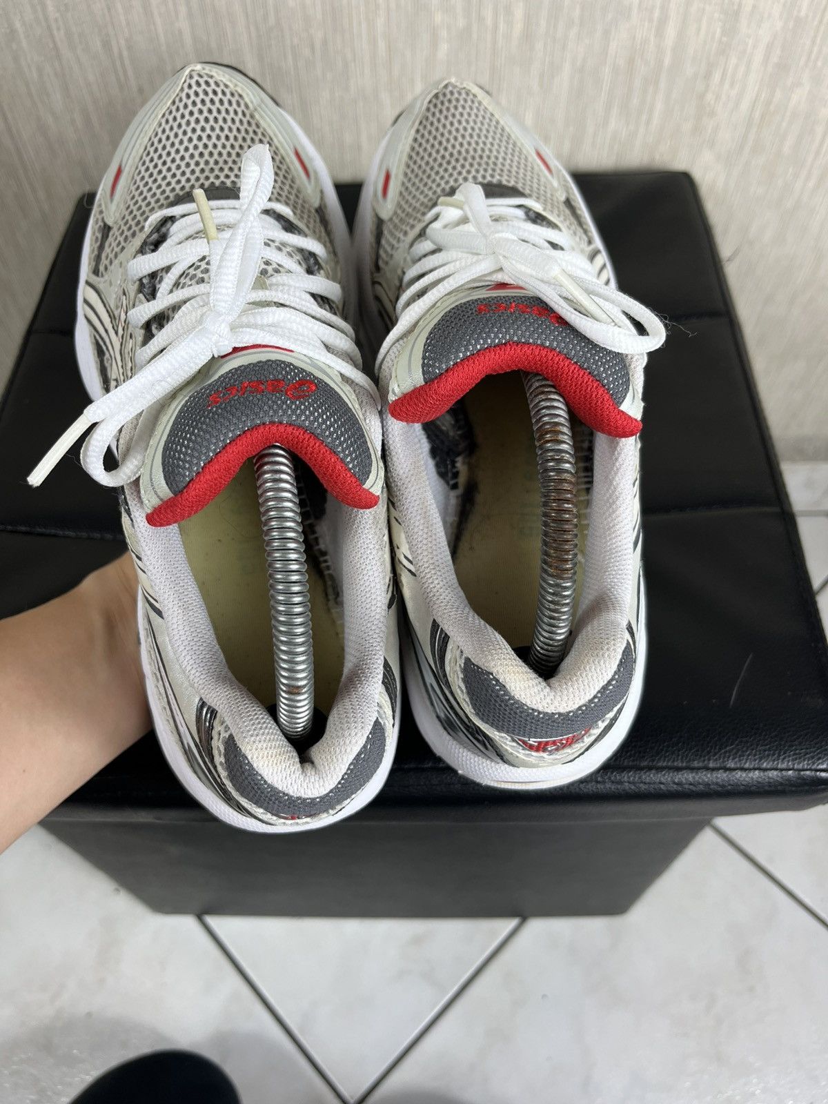 Asics Vintage Asics Gel-Equation 3 mesh silver sneakers y2k shoes Size US 8 / EU 41 - 12 Thumbnail