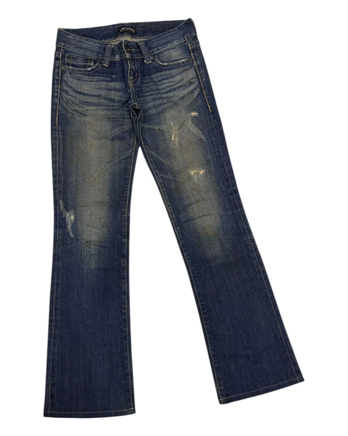 If Six Was Nine × Le Grande Bleu (L.G.B.) × MOUSSY Flare Jeans IfSixWasNine Lgb Style Moussy Bootcut Jeans Size 27" / US 4 / IT 40 - 3 Thumbnail