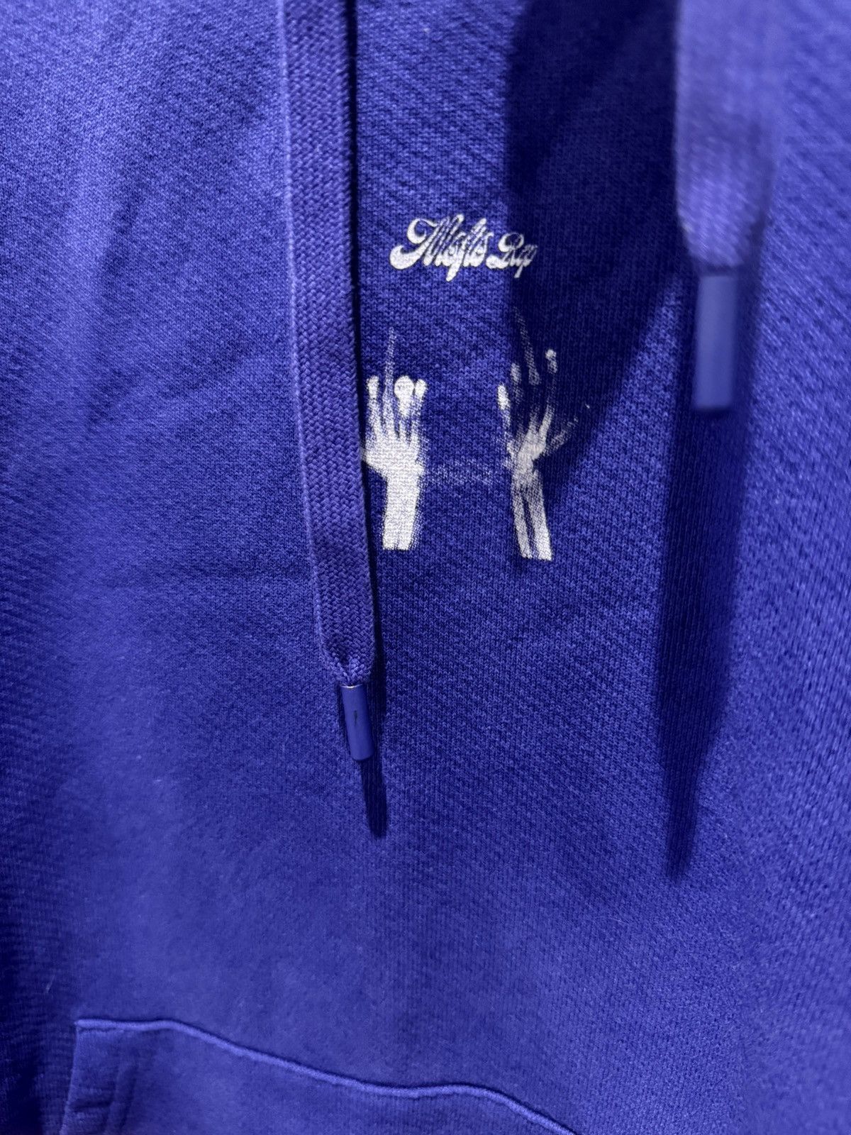 Jaden Smith × Msftsrep Msftsrep FW/21 RARE PURPLE Middle Finger Print Hoodie Size US S / EU 44-46 / 1 - 2 Thumbnail