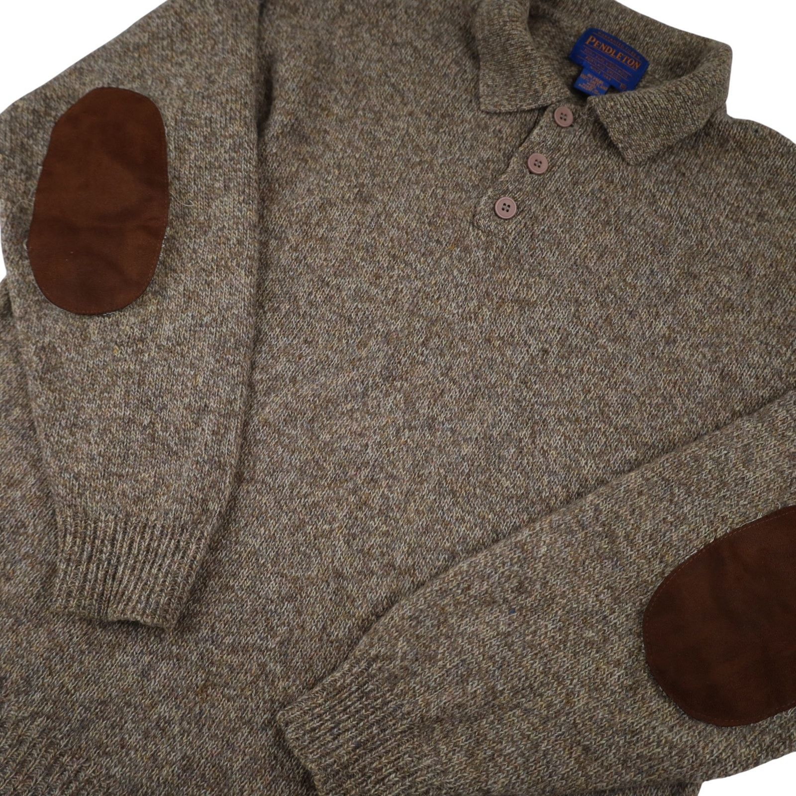 Pendleton Pendleton %100 Shetland Wool Knit Sweater Size US M / EU 48-50 / 2 - 5 Thumbnail