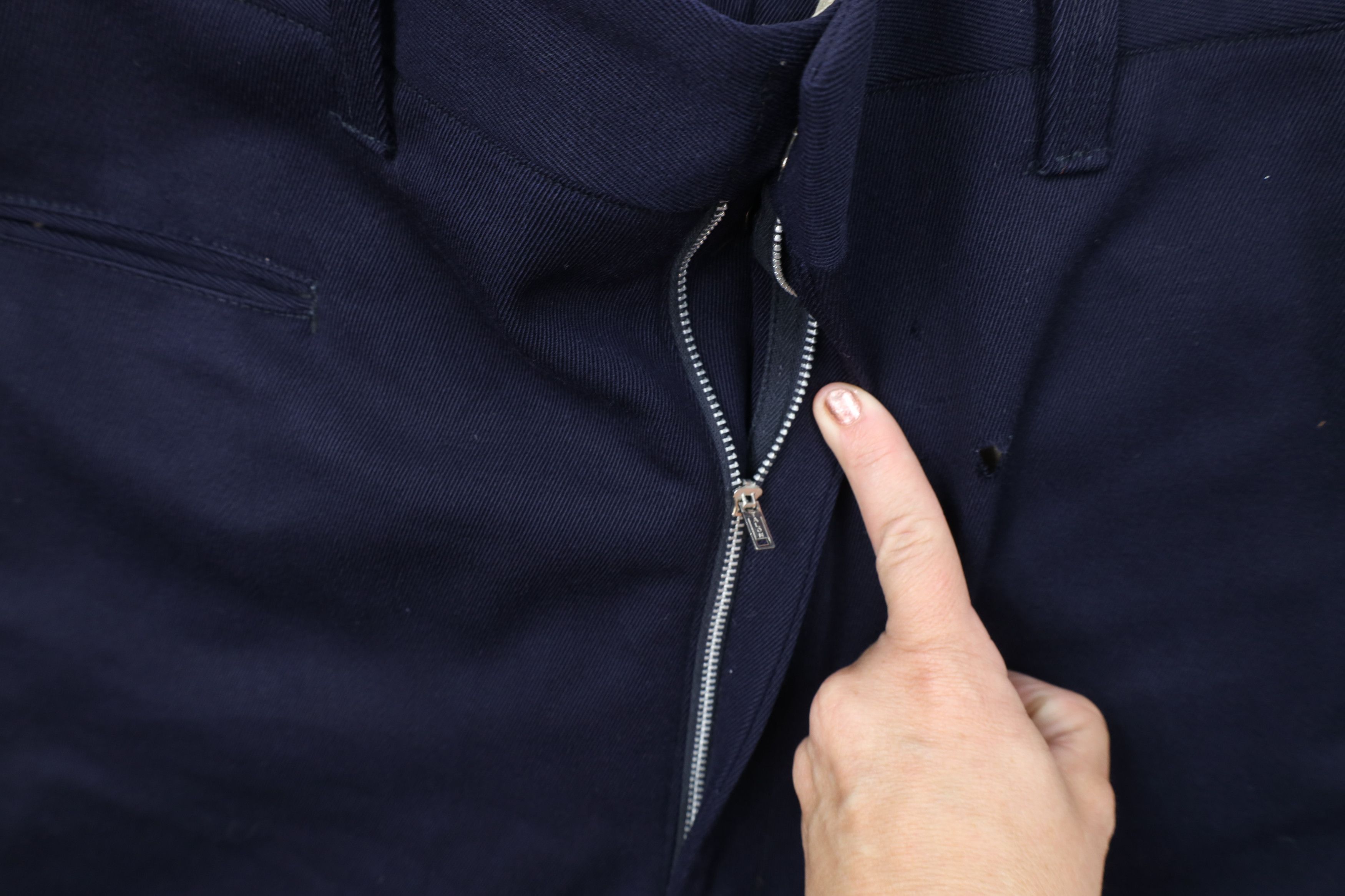 Vintage Vintage 50s Korean War Wool Military Dress Blues Pants USA Size US 34 / EU 50 - 8 Thumbnail