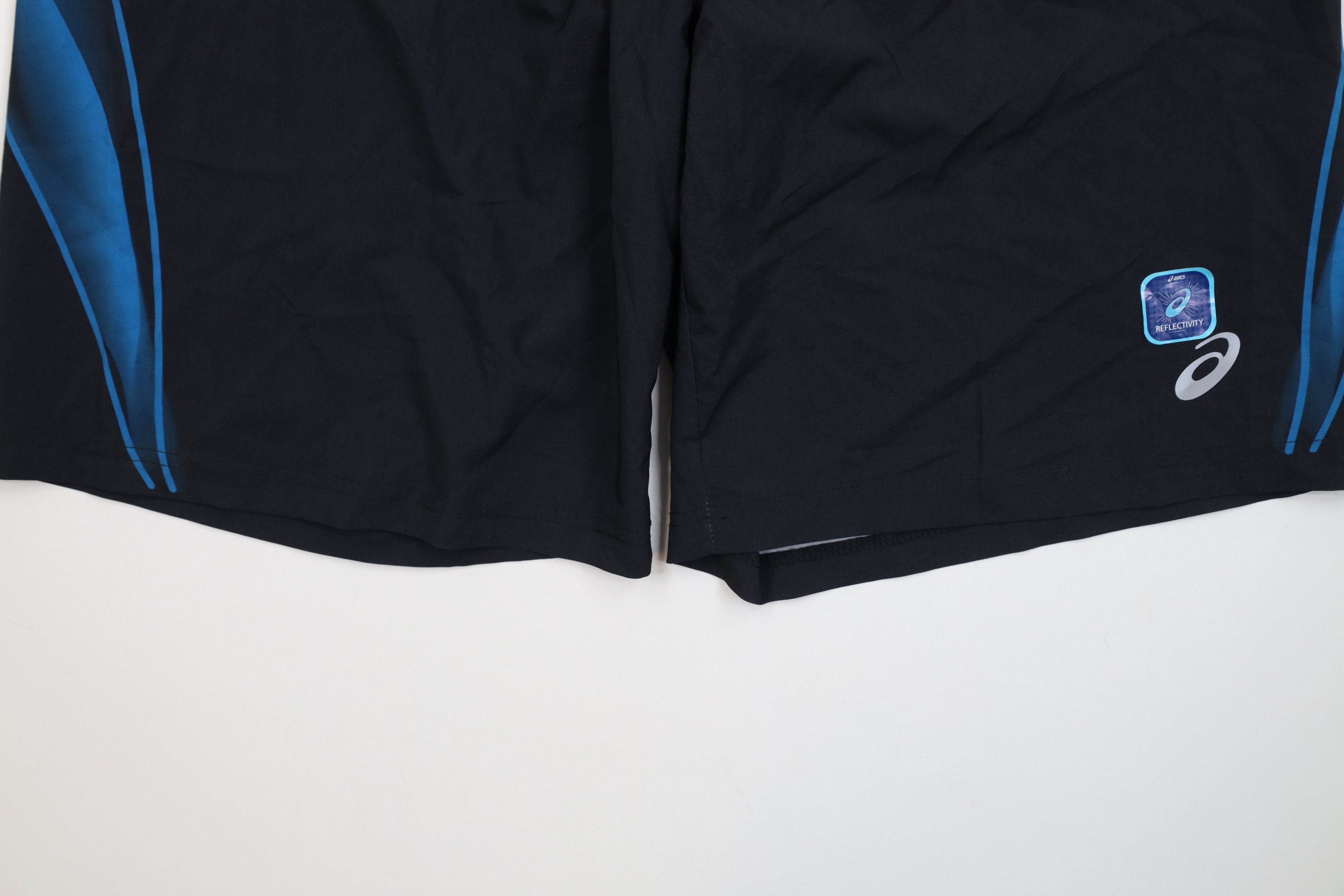 Asics Deadstock Vintage Y2K Asics Lined Running Jogging Shorts Size US 34 / EU 50 - 4 Thumbnail