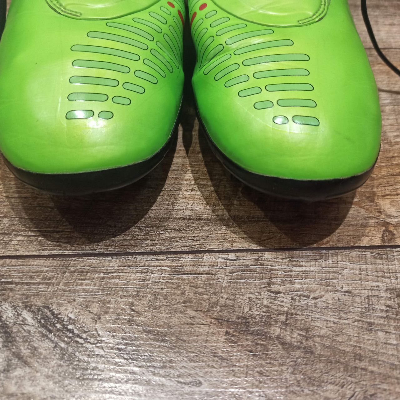 Adidas × Vintage Vintage Adidas F50 Tunit Soccer Cleats Football Boots Green Size US 12.5 / EU 45-46 - 12 Thumbnail