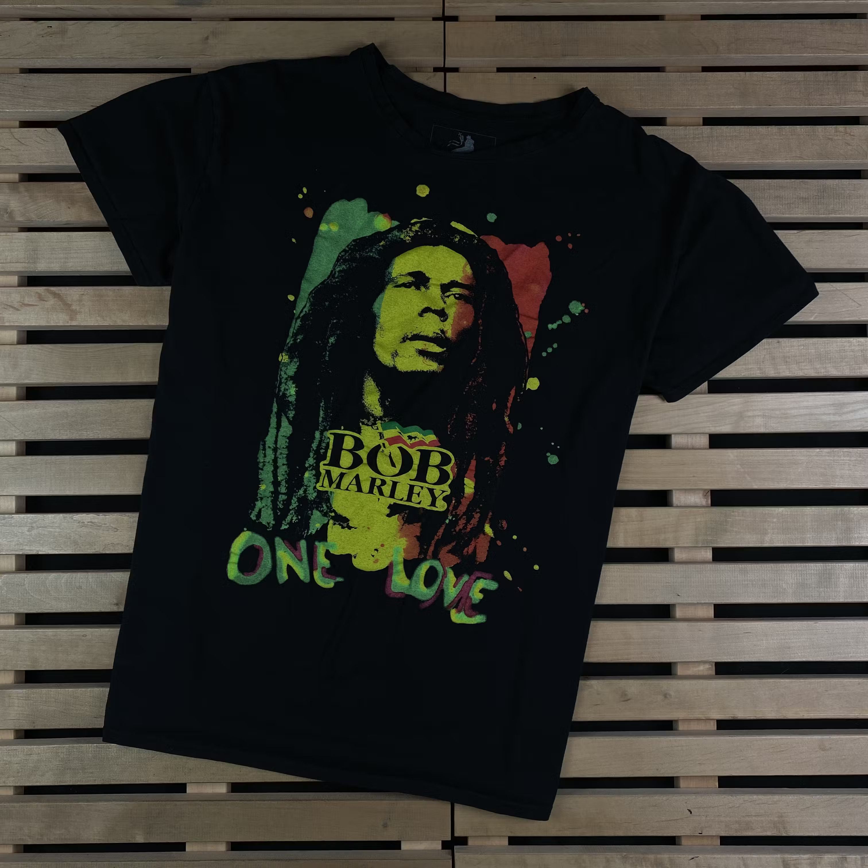 Bob Marley × Rap Tees × Vintage Mens Bob Marley Vintage T-Shirt Size M Size US M / EU 48-50 / 2 - 1 Thumbnail