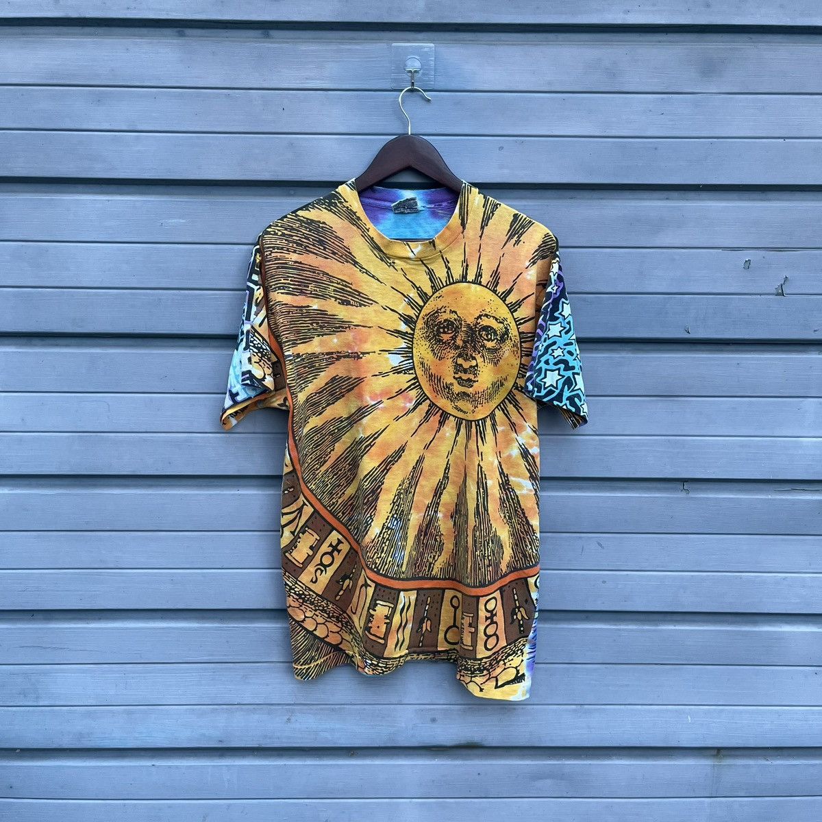 image of 1992 Liquid Blue Sun & Moon Aop, Men's (Size XL)