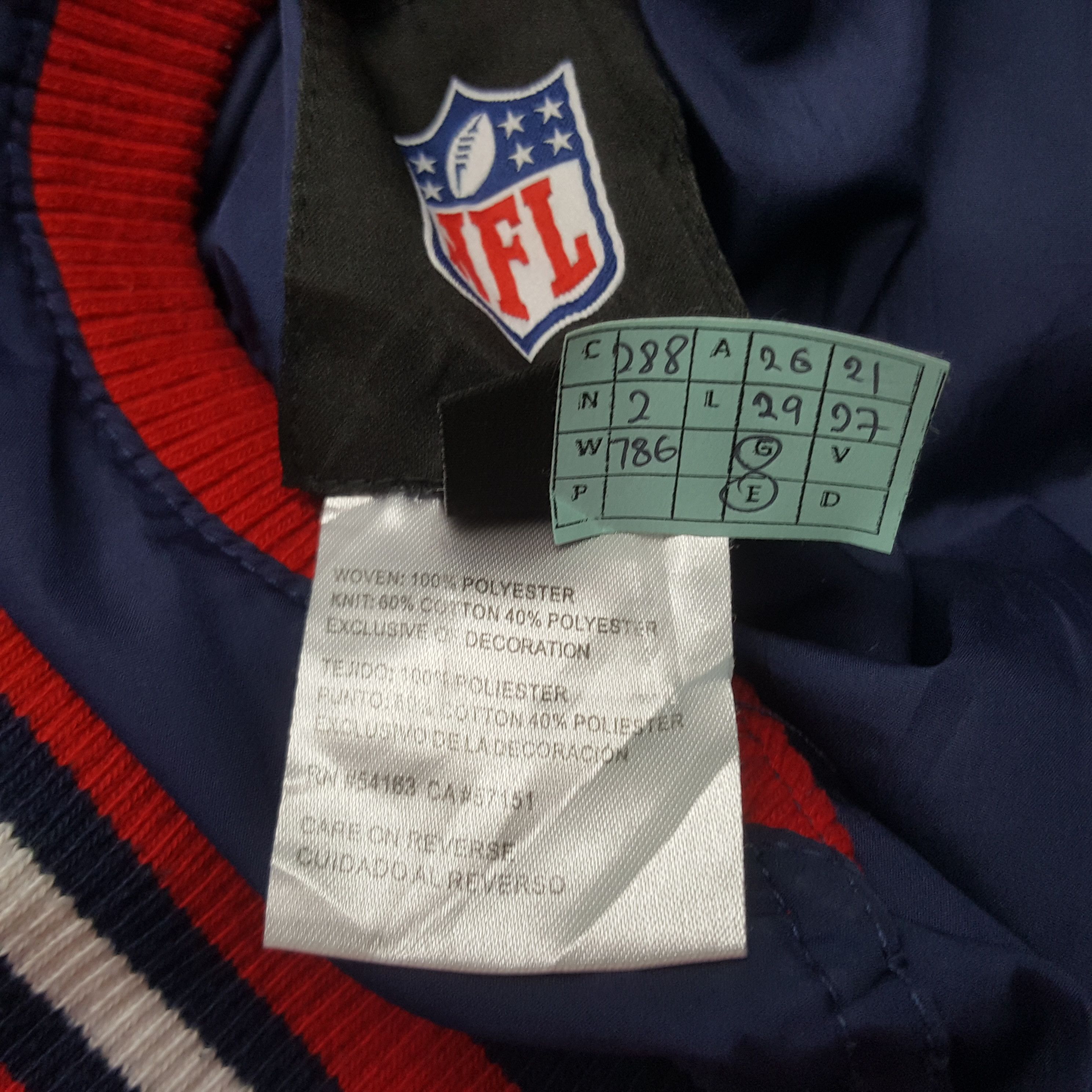 NFL × Vintage Vintage New England Patriots Reversible Hoodies Size US XL / EU 56 / 4 - 15 Thumbnail
