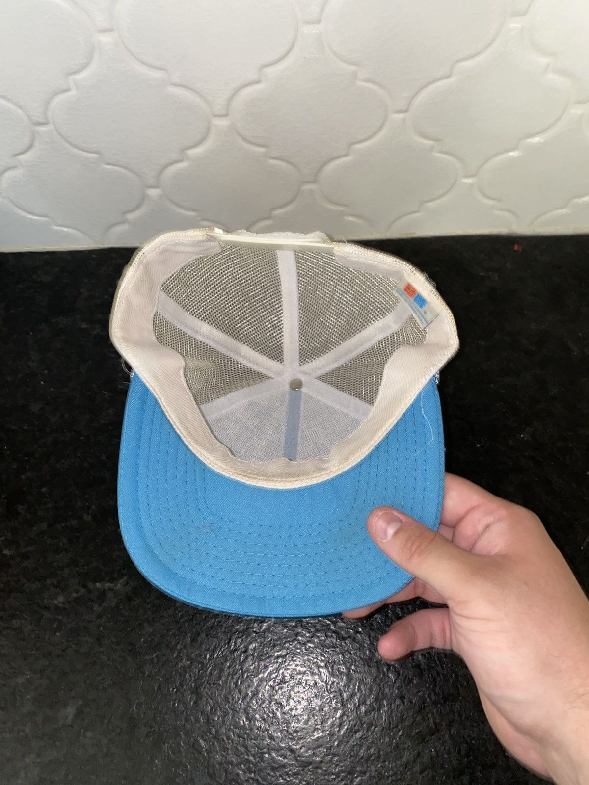 Other Vintage 80s Dominos Pizza workers trucker hat Size ONE SIZE - 3 Thumbnail