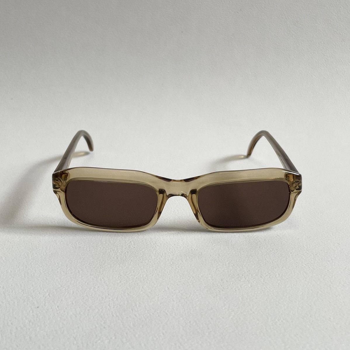 Cutler and Gross Translucent Honey Frame Vintage Sunglasses Size ONE SIZE - 16 Thumbnail
