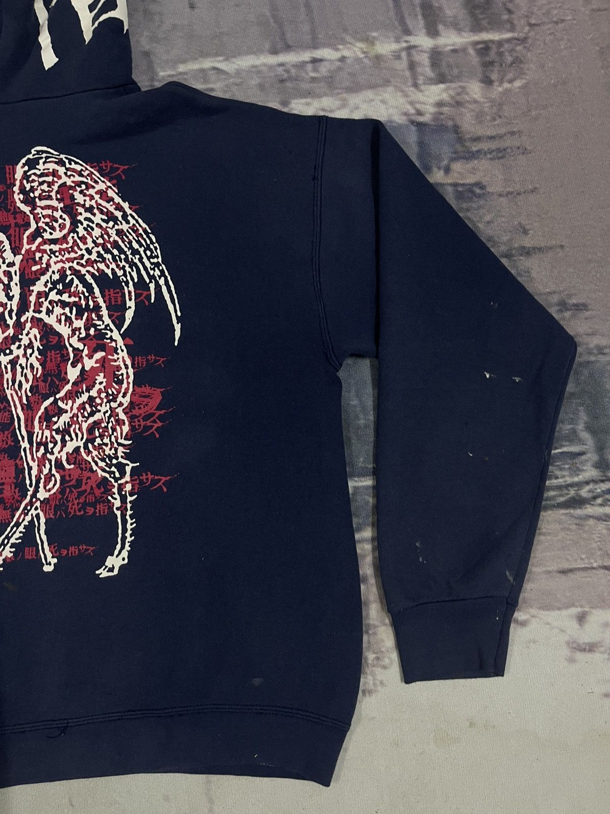 20471120 90s BALZAC SHOCKER HORROR PUNK PULLOVER HOODIE Size US XL / EU 56 / 4 - 11 Thumbnail