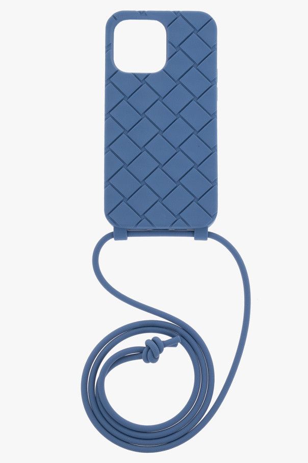 Bottega Veneta o1w1db11024 Size: OS / Iphone 14 Pro Max Case Strap in Blue Size ONE SIZE - 1 Thumbnail