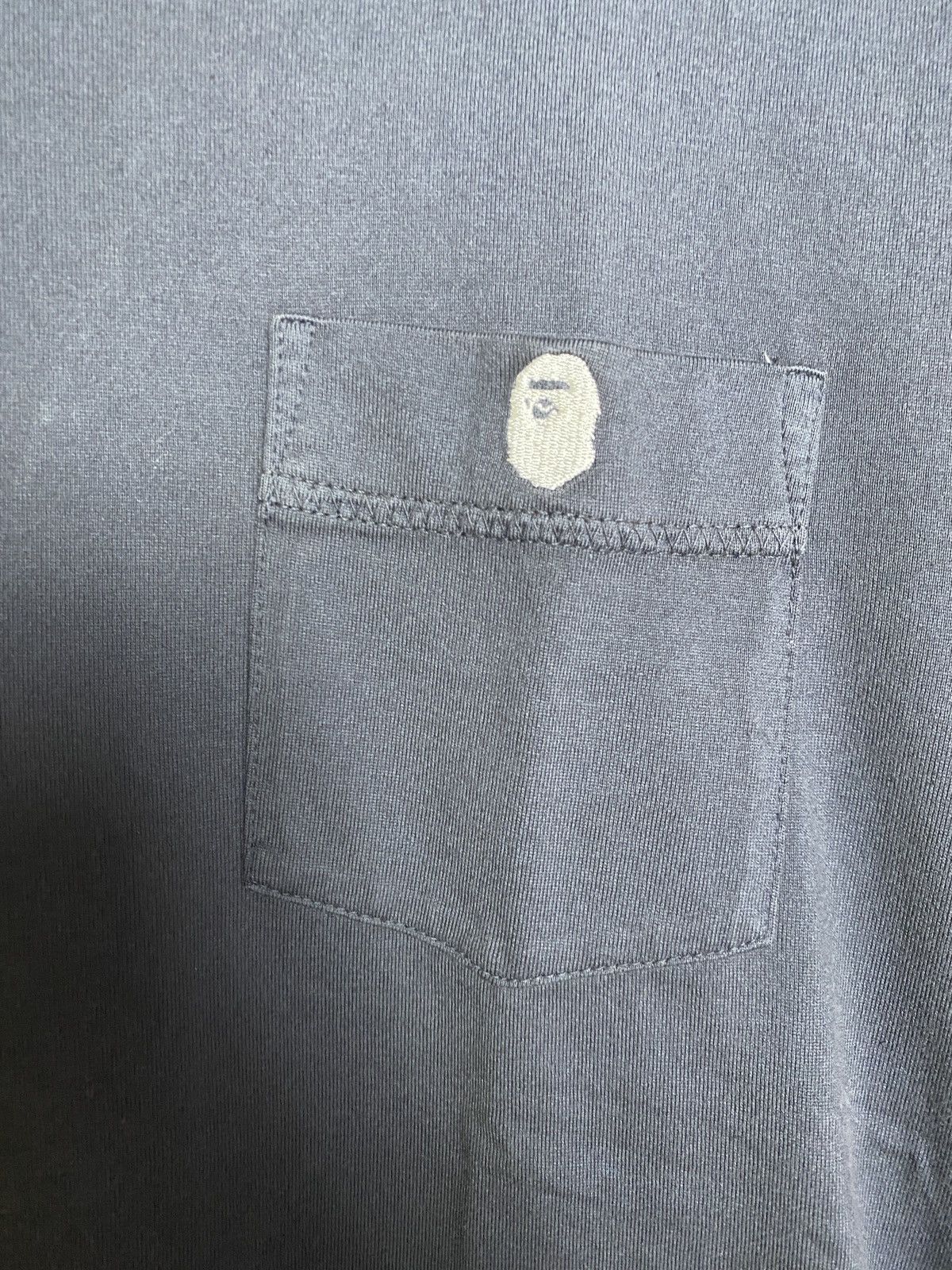Bape One Point Overdye Pocket Tee Size US S / EU 44-46 / 1 - 2 Thumbnail