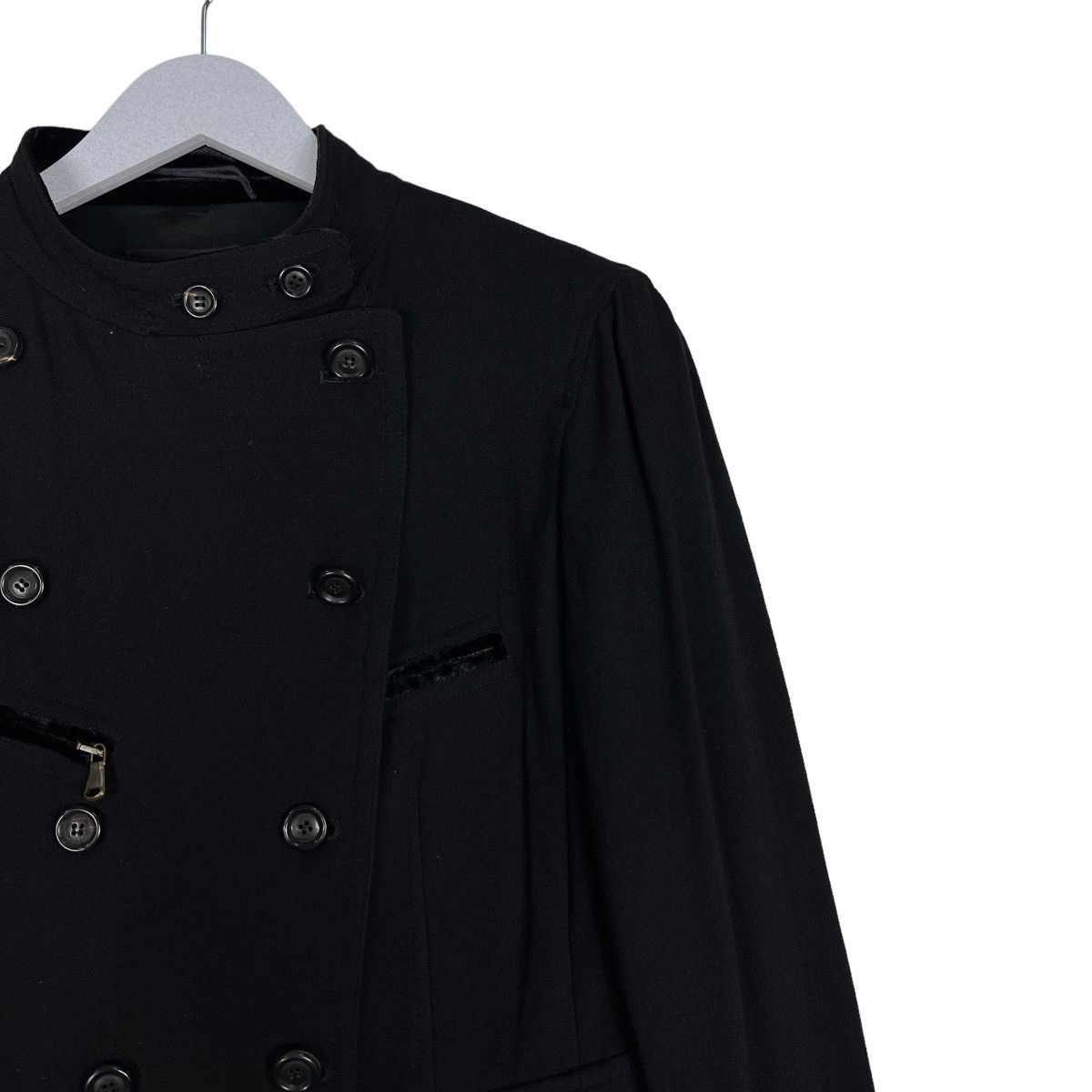 Donna Karan 🔥 DONNA KARAN NY MULTI BUTTON ZIPPER JACKET MADE IN ITALY Size US M / EU 48-50 / 2 - 6 Thumbnail