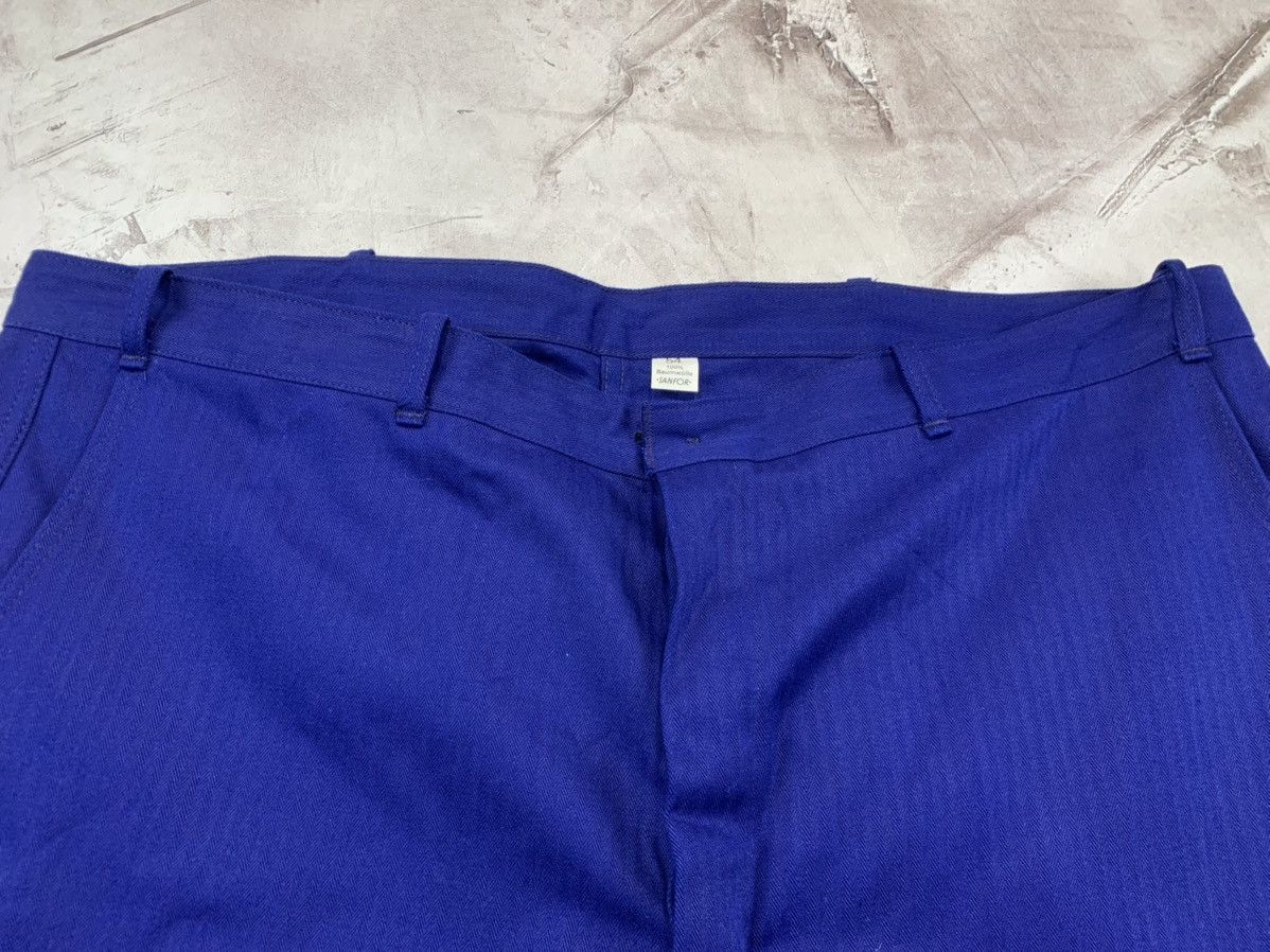 Le Laboureur × Vintage Mens pants workwear Sanfor Size 54 Size US 36 / EU 52 - 5 Thumbnail