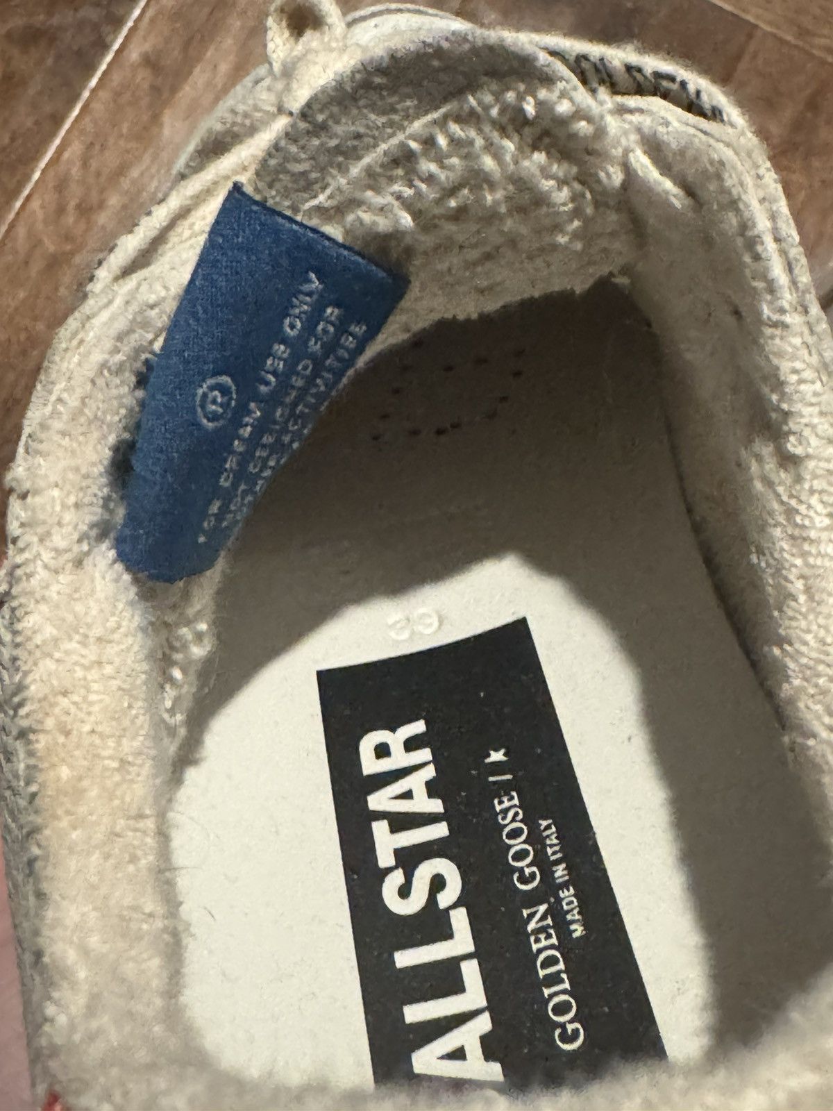 Golden Goose Golden Goose Ball Star “White Orange” Size US 6.5 / EU 39-40 - 4 Thumbnail