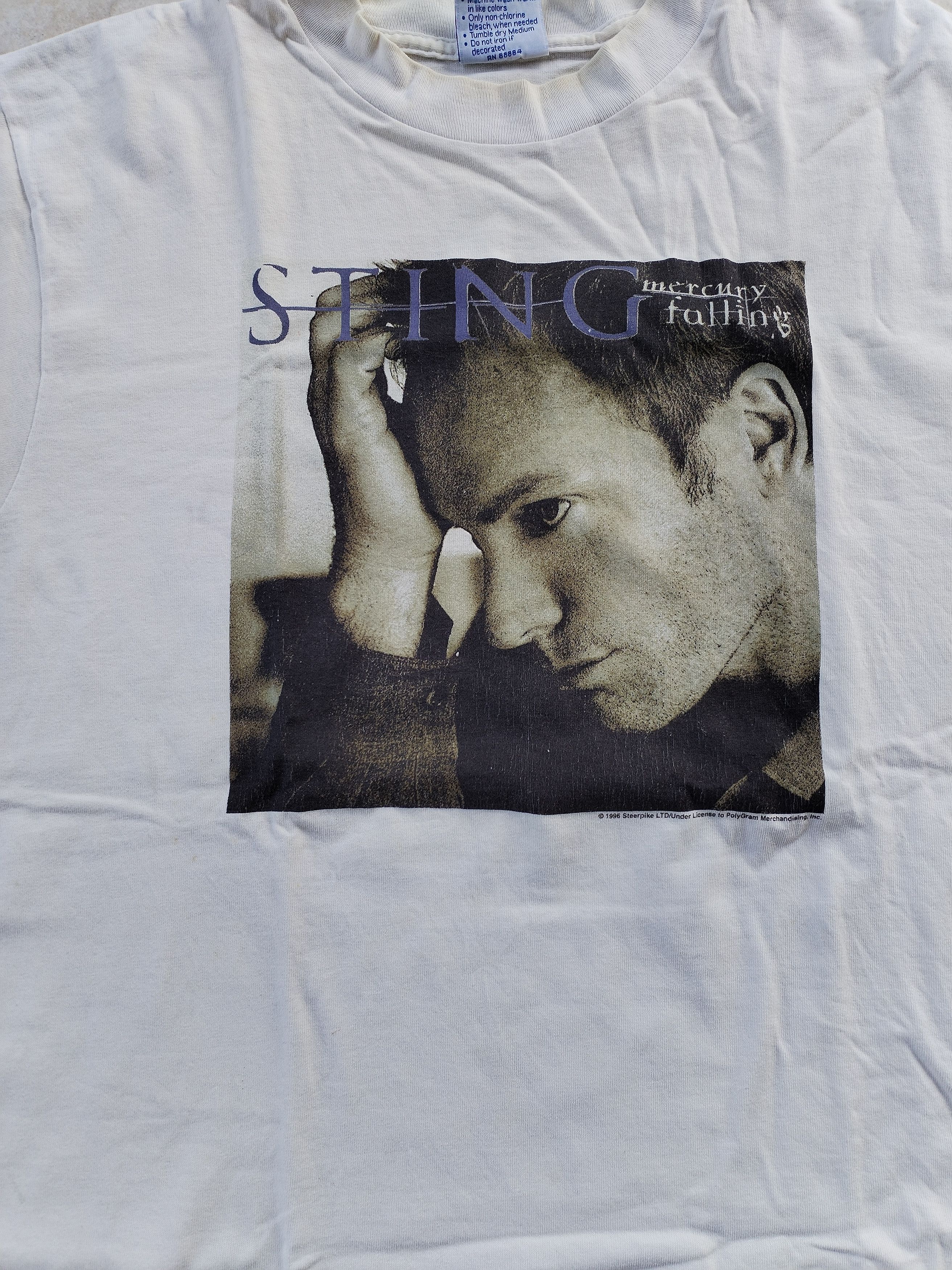 Vintage Vintage Sting Mercury Falling Tour 96 Size US L / EU 52-54 / 3 - 3 Thumbnail